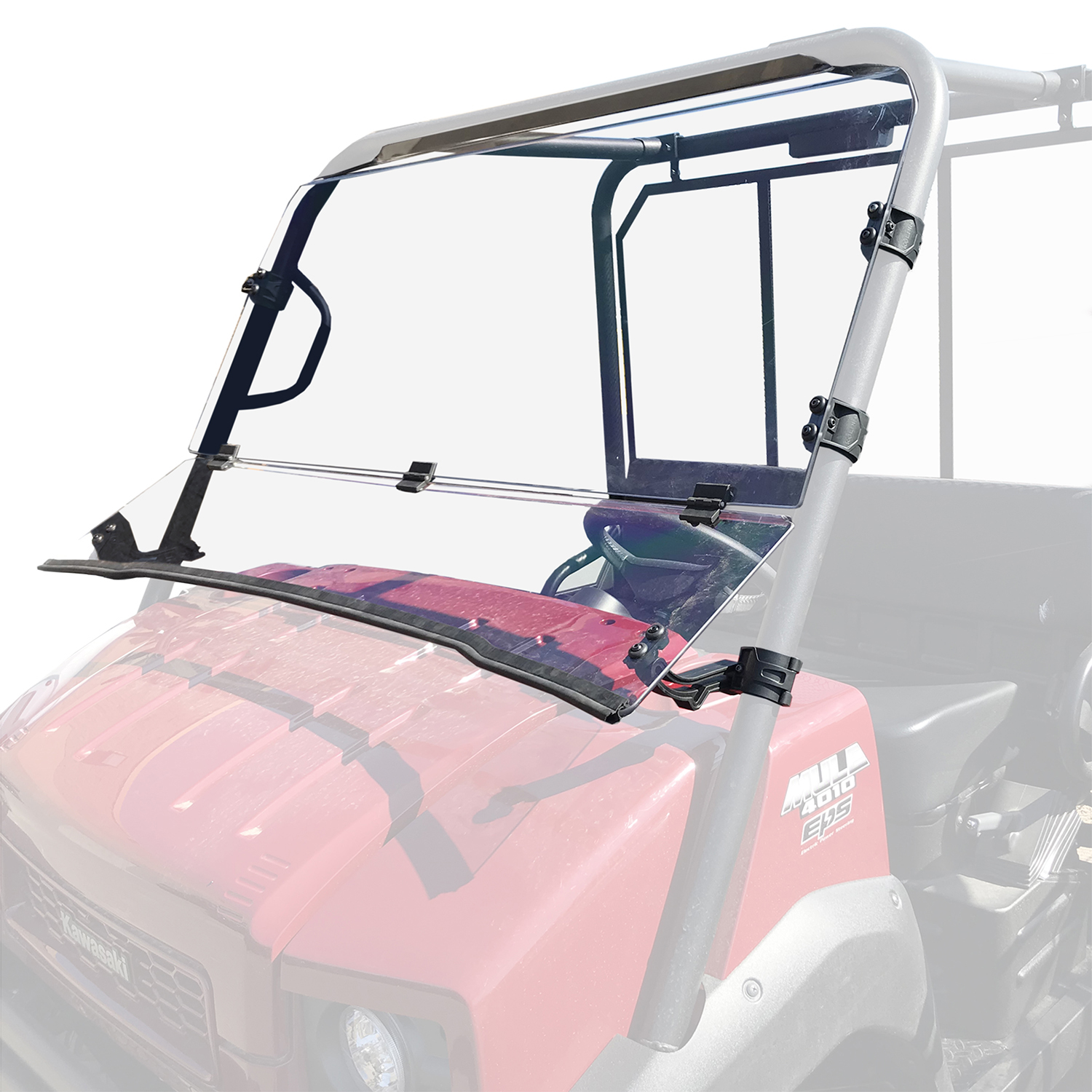 2748 Kolpin UTV Windshield Full-Fixed-Polaris Ranger ETX//EV//500//570//570 Crew