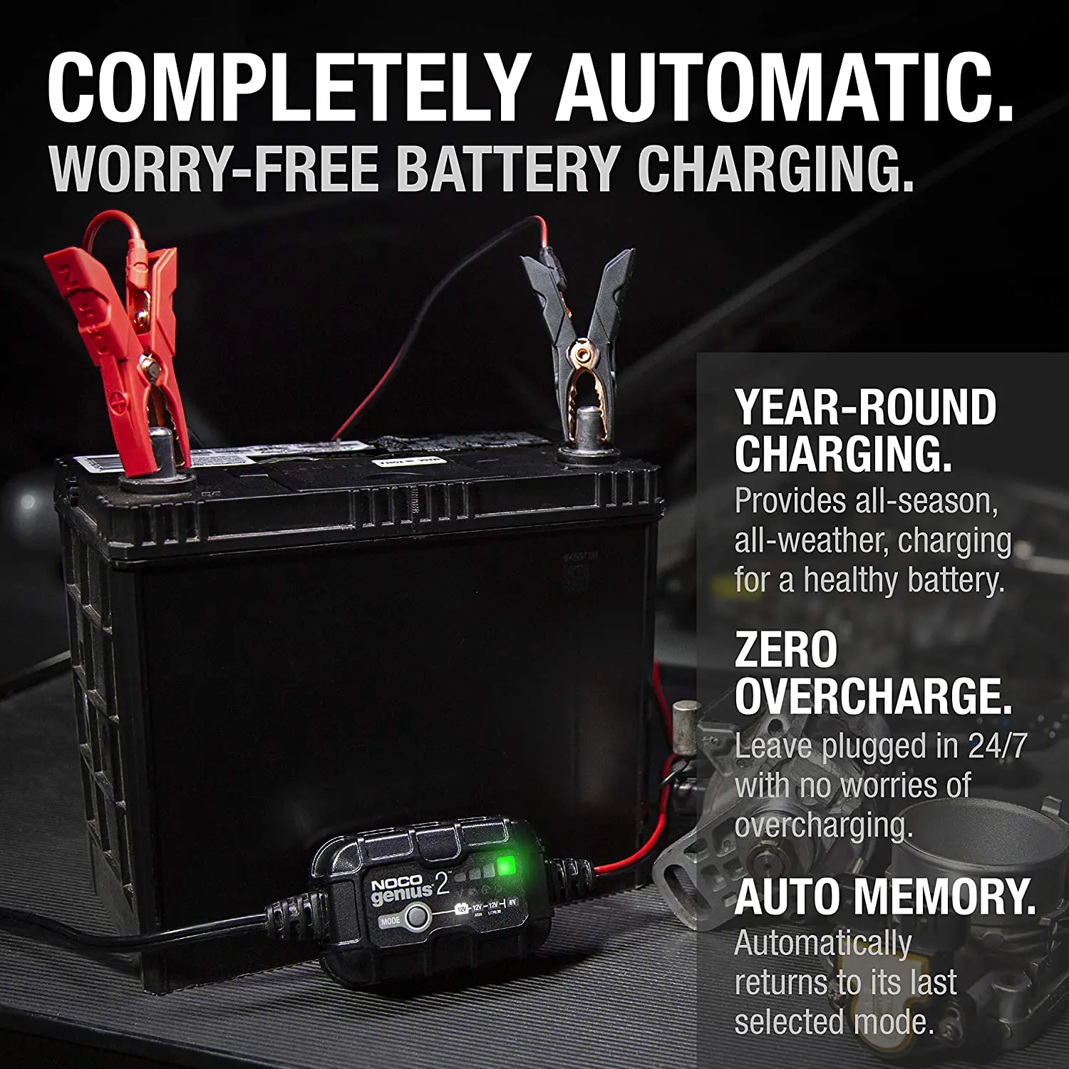 NOCO Battery Charger 2 Amp NOCO Battery Charger 2 Amp