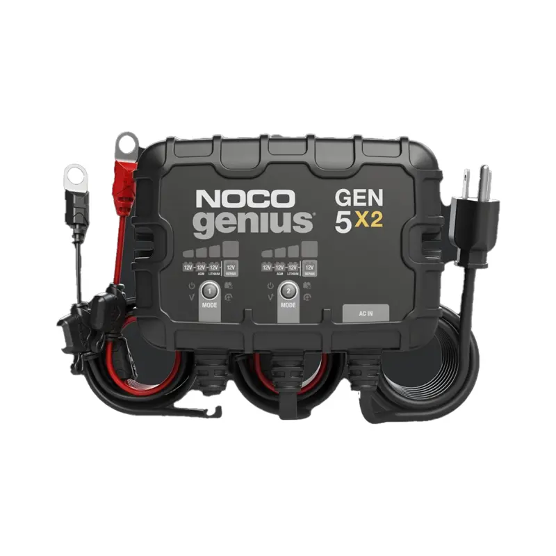 NOCO Genius2x2 Two-Bank Battery Charger