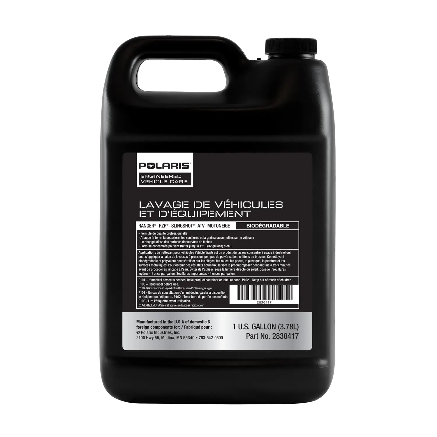 Vehicle & Equipment Wash, Part 2830417 | Polaris