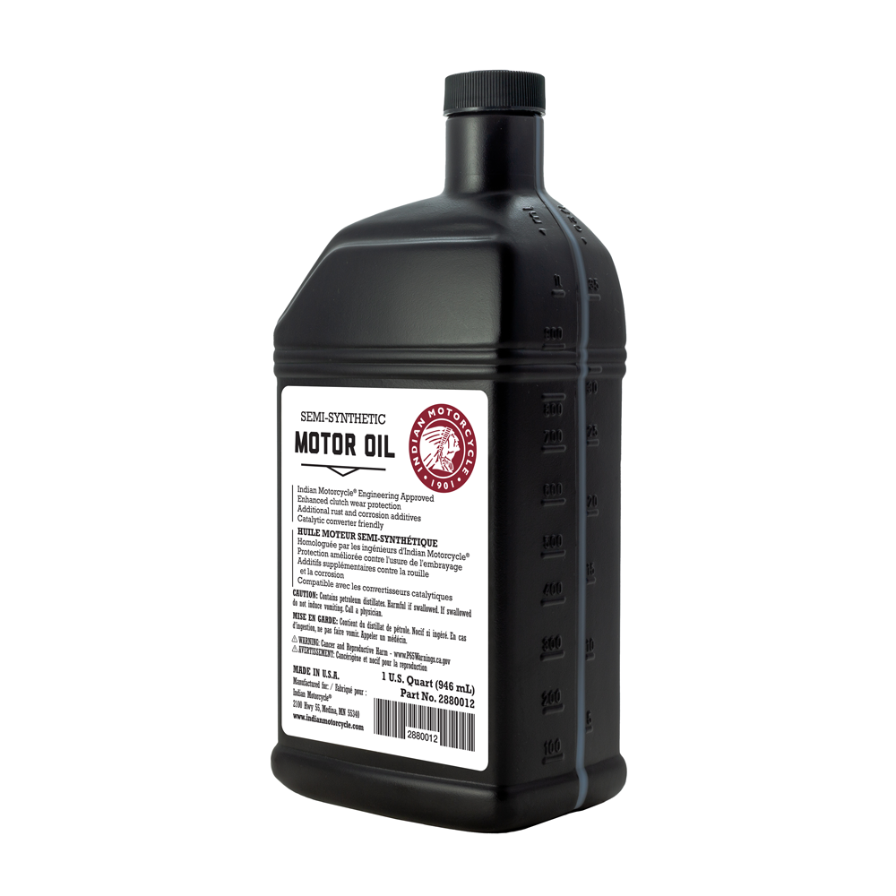 20W-40 Semi-Synthetic Motor Oil, For Use in Thunderstroke