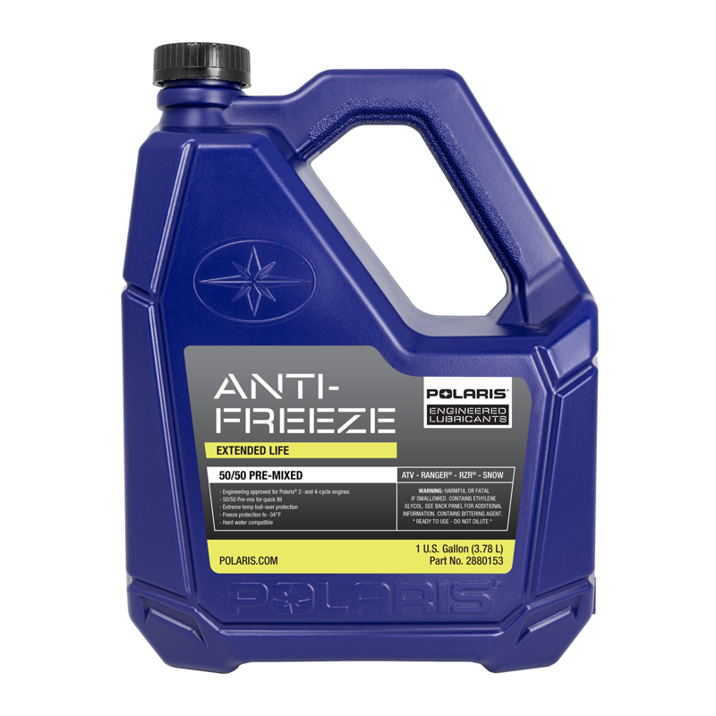 Antifreeze, 1 Gallon, Genuine OEM Part 2880513 Polaris Lubricants