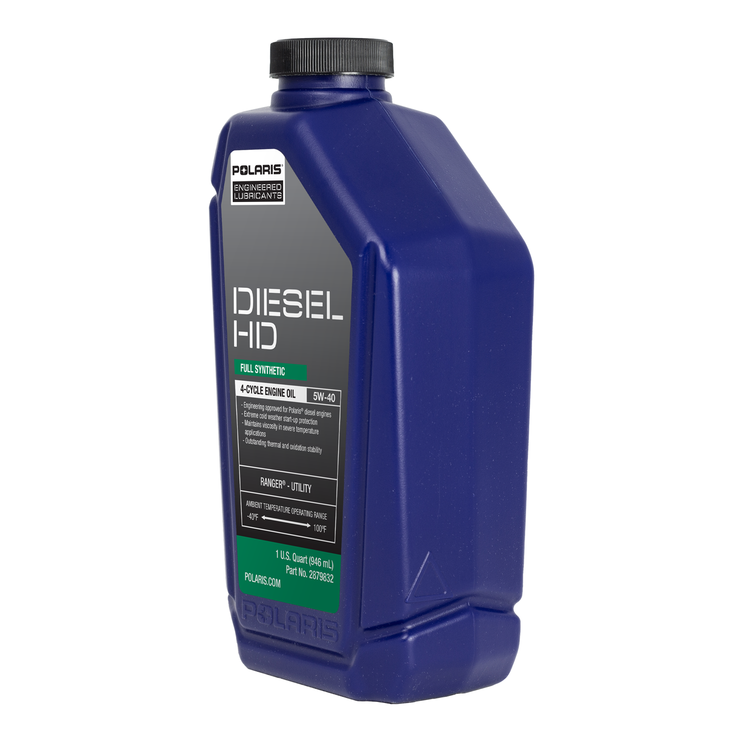 Diesel HD 4-Cycle Engine Oil, 1 Quart, Part 2879832 | Polaris