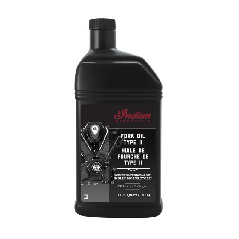 Indian Motorcycle Fork Oil, Type II for All Indian Motorcycle Challenger Models, 2884244, 1 Quart