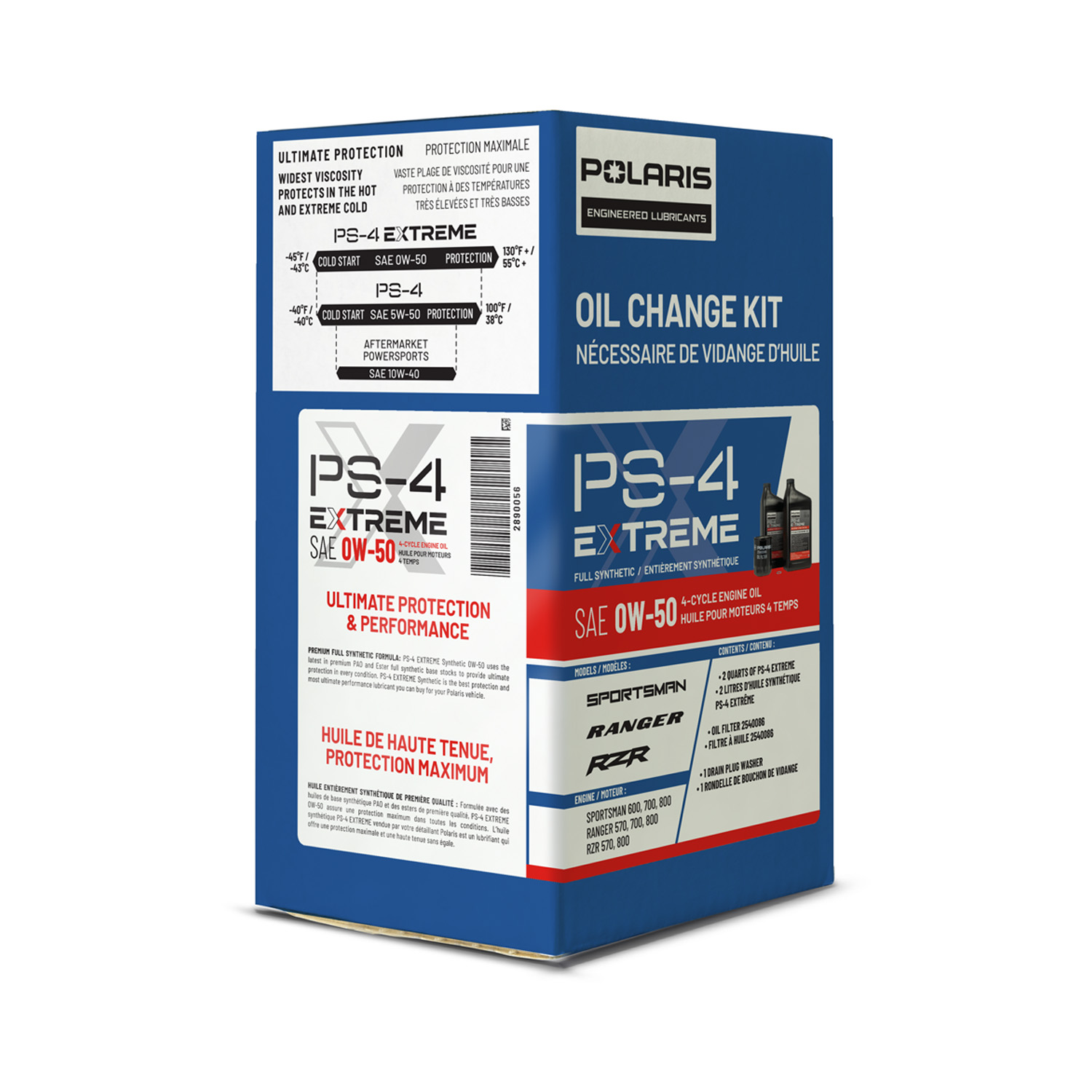PS-4 EXTREME OIL CHANGE KIT, 2 QTS | Polaris ACE
