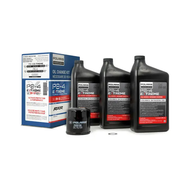 Full Synthetic Oil Change Kit, 3 Qts. Of PS-4 Extreme 0W-50 Engine