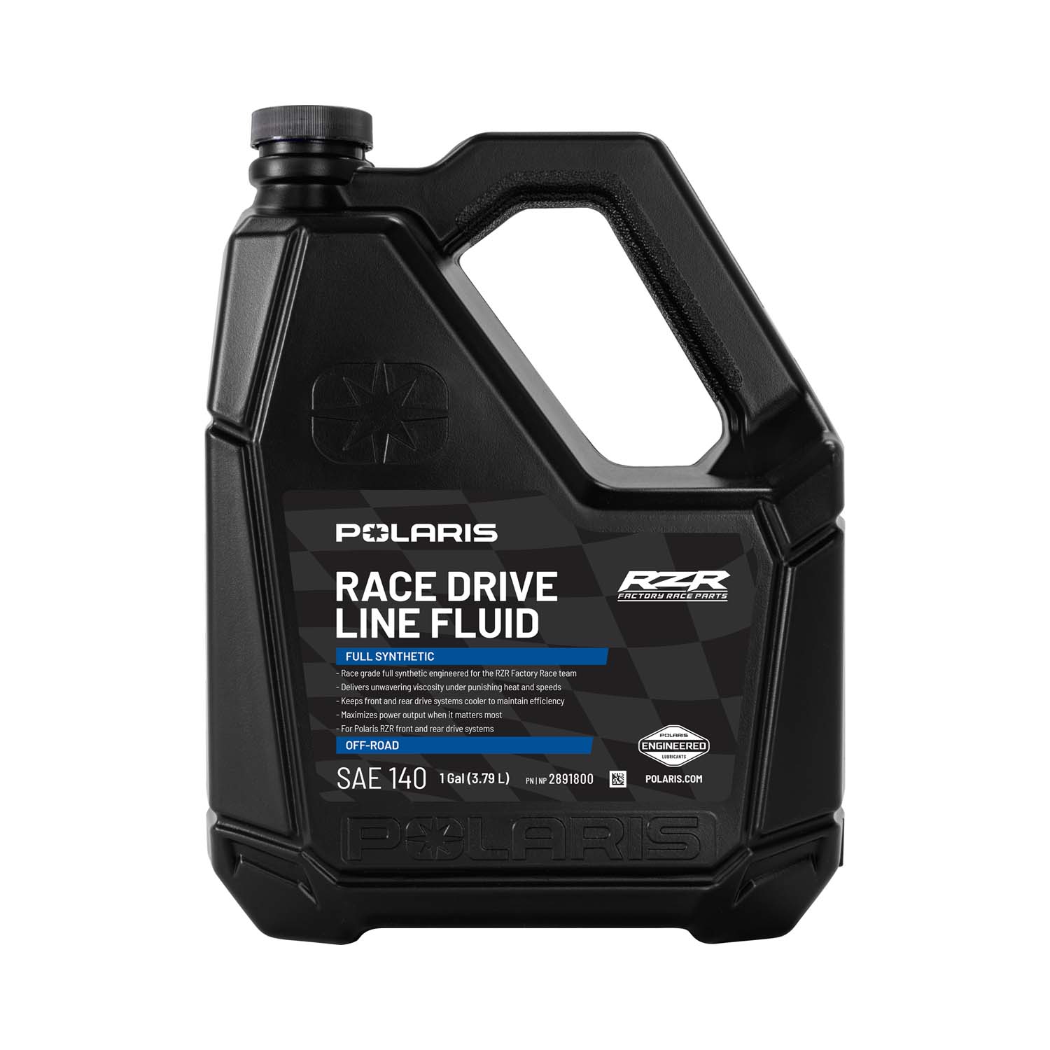 Polaris RZR Factory Race Drive Line Fluid, 1 Gallon, Part 2891800