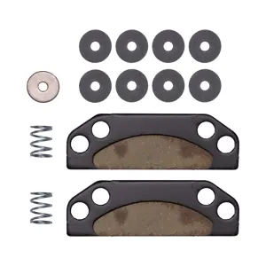 Juego De Pastillas De Freno Delantero Y Trasero Para Polaris ATV - Compatible Con Hawkeye 300, Outlaw 500, Predator 500, Material Semi-Orgánico