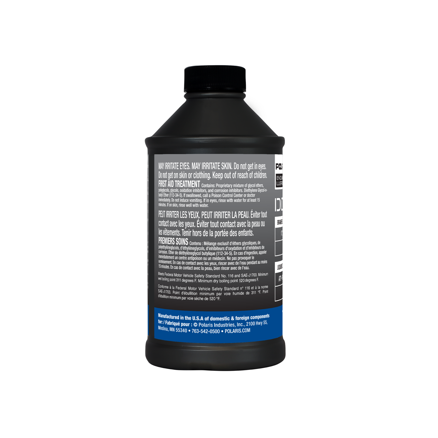 DOT 4 Brake Fluid, 12 Oz., Part 2872189 | Polaris