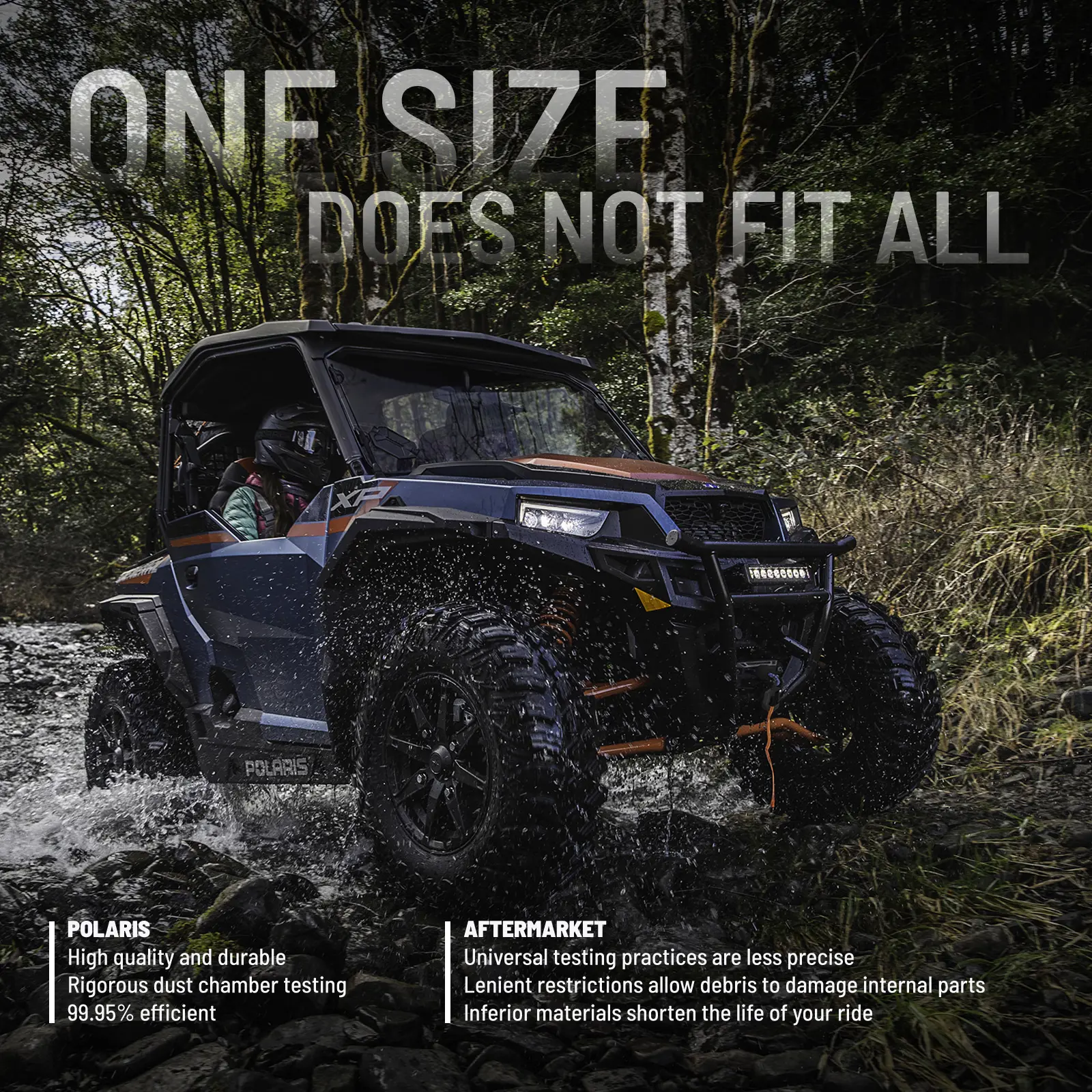 Filtre à Air Road Passion Compatible Polaris Sportsman - Remplacement Haute Performance 7080595