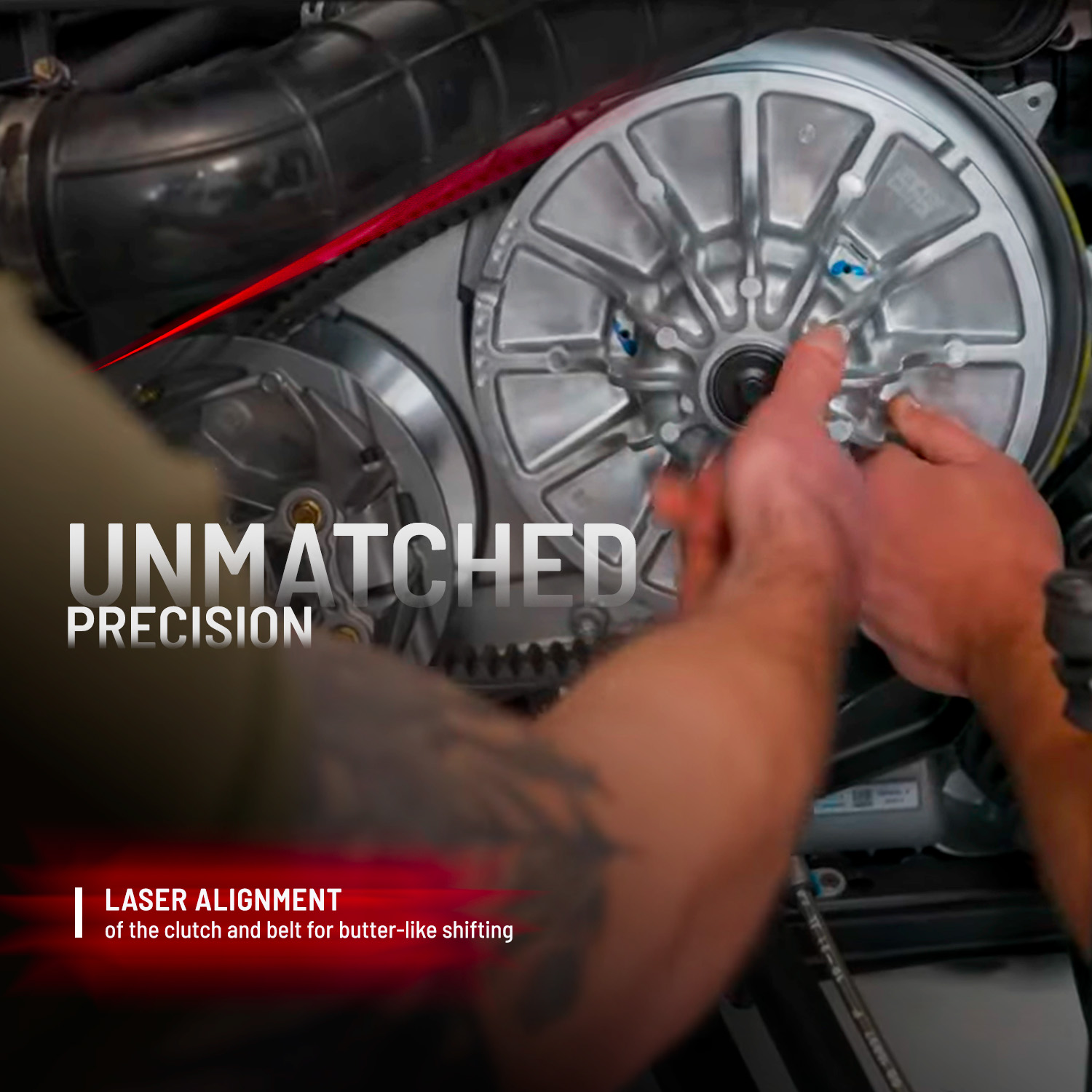 Basic Driven Clutch Assembly, Part 1323394 | Polaris RZR