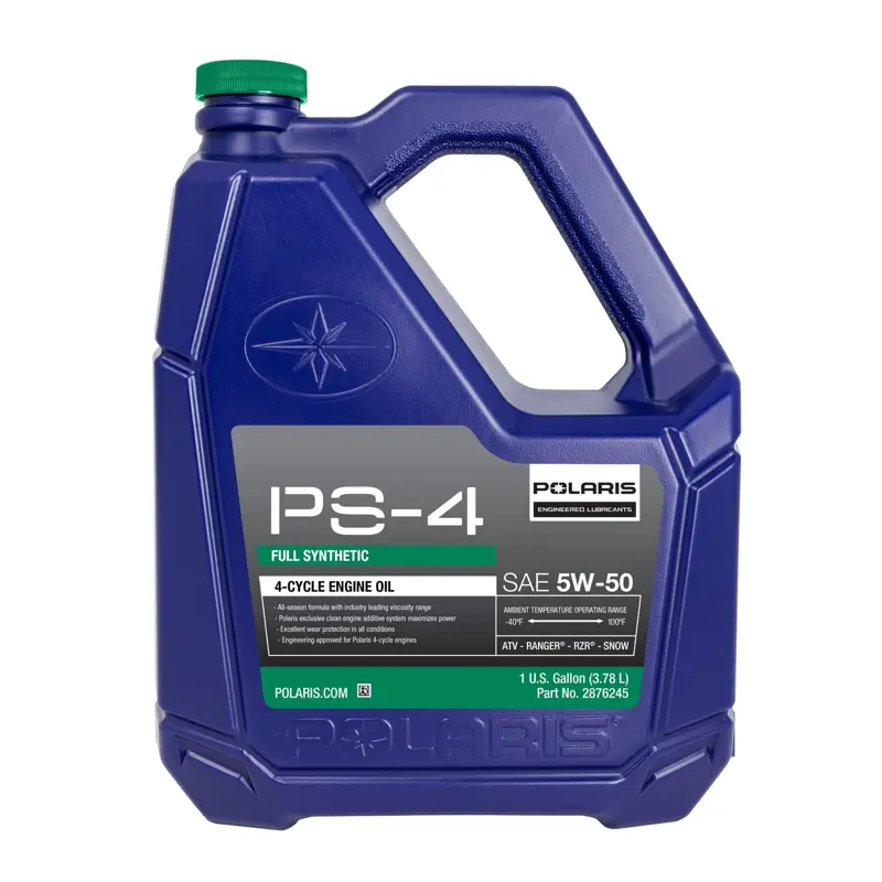 PS-4 Full Synthetic 5W-50 All-Season Engine Oil, 4-Stroke Engines