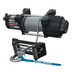 Polaris PRO HD 4,500 lb. Winch with Rapid Rope Recovery
