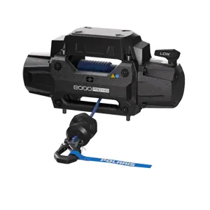 Mad Dog 3500lb Winch Mount Combo w/Synthetic Rope Polaris