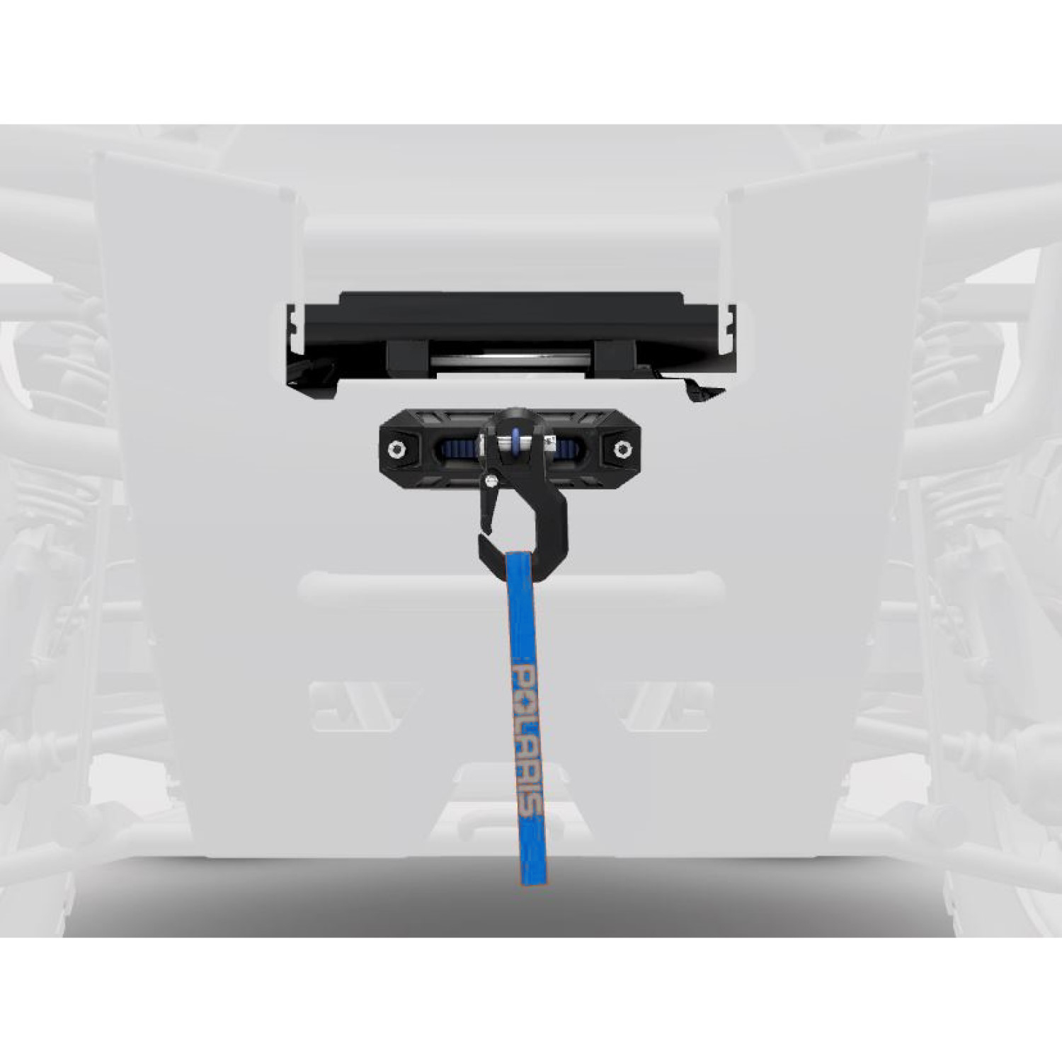 4500 lb Winch with Synthetic Rope | Polaris Commercial EN-CA