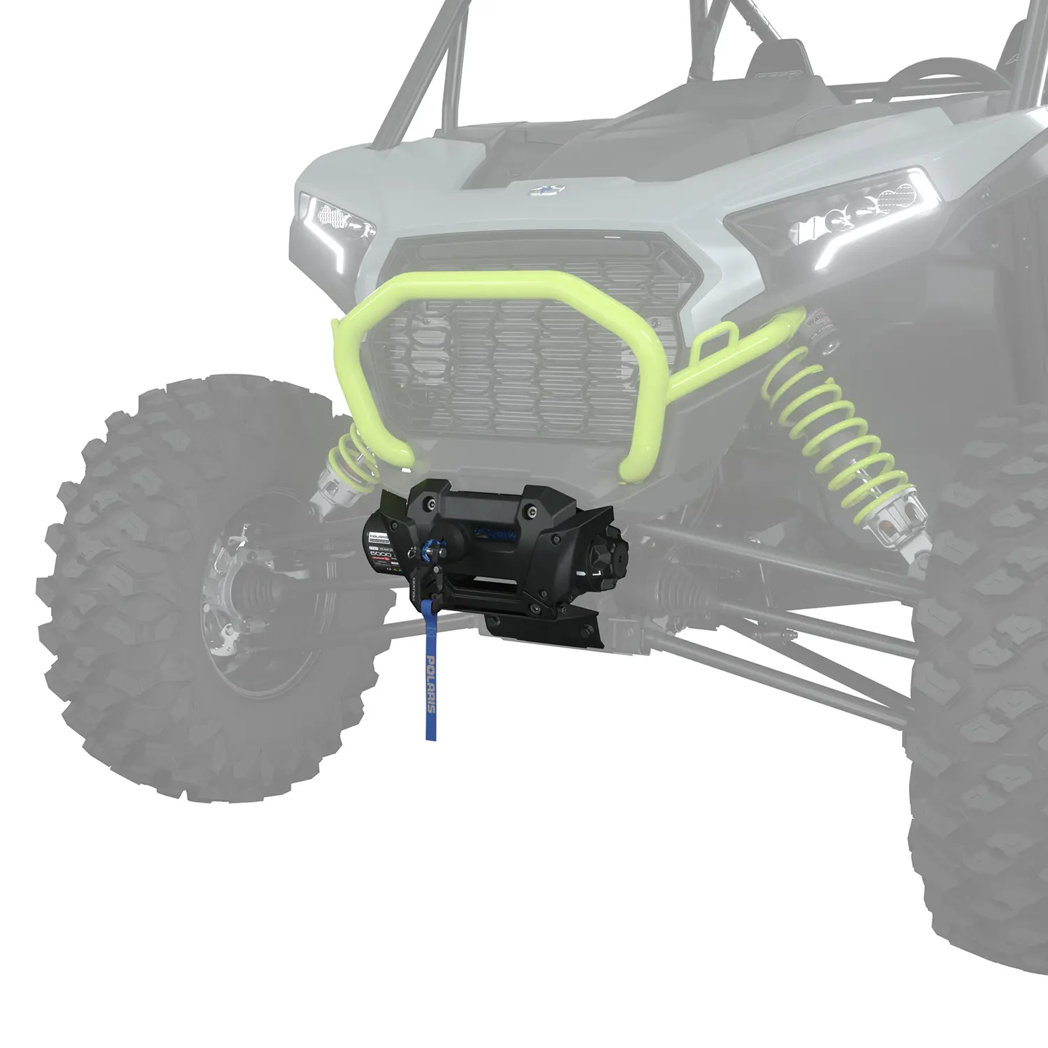 Pro Series 6,000 LB csörlőkészlet szintetikus kötéllel RZR SxS-hez - 3. kép a 7-ből