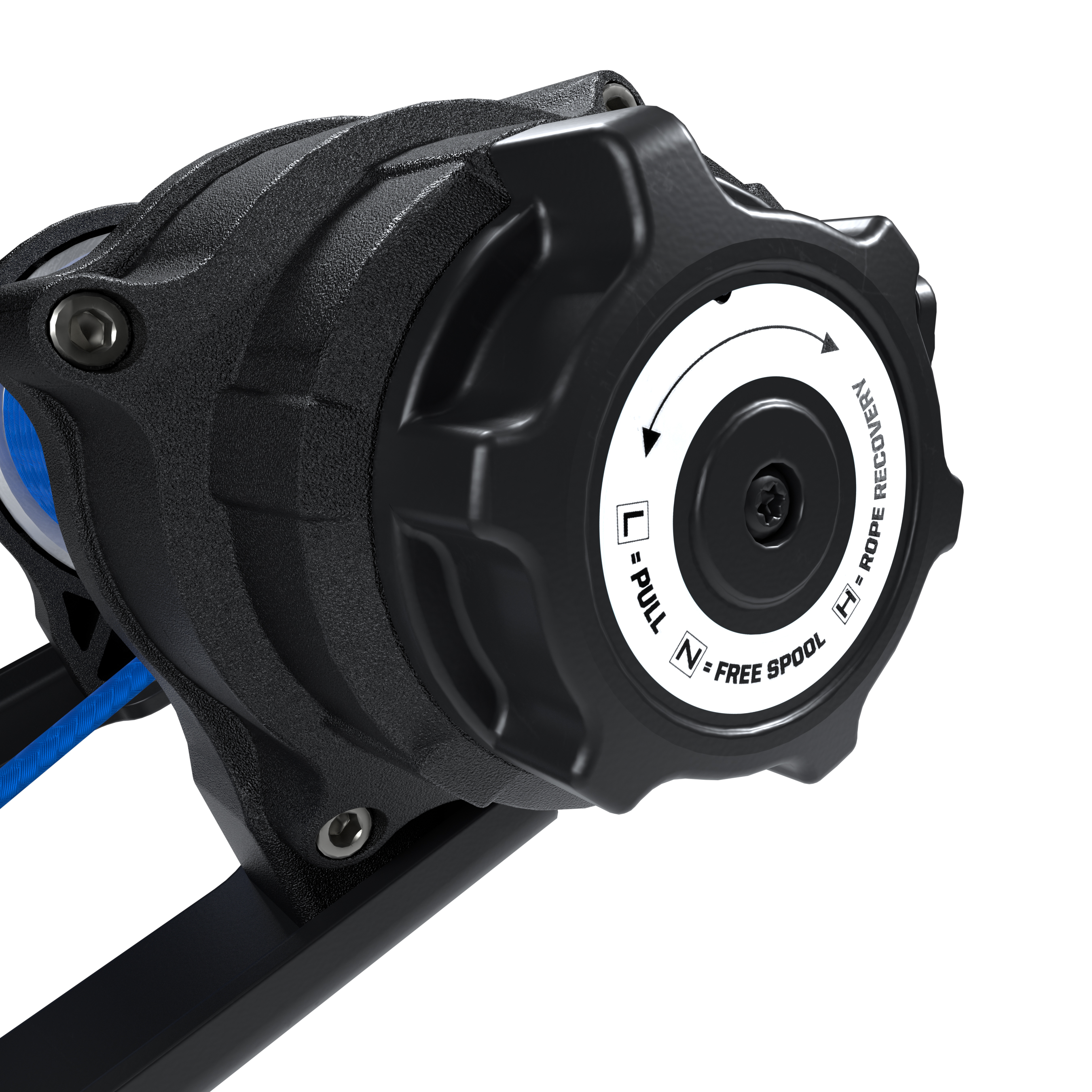 くーりっしゅ Pro Series 4,500 LB Winch Kit with Synthetic Rope for RZR SxS