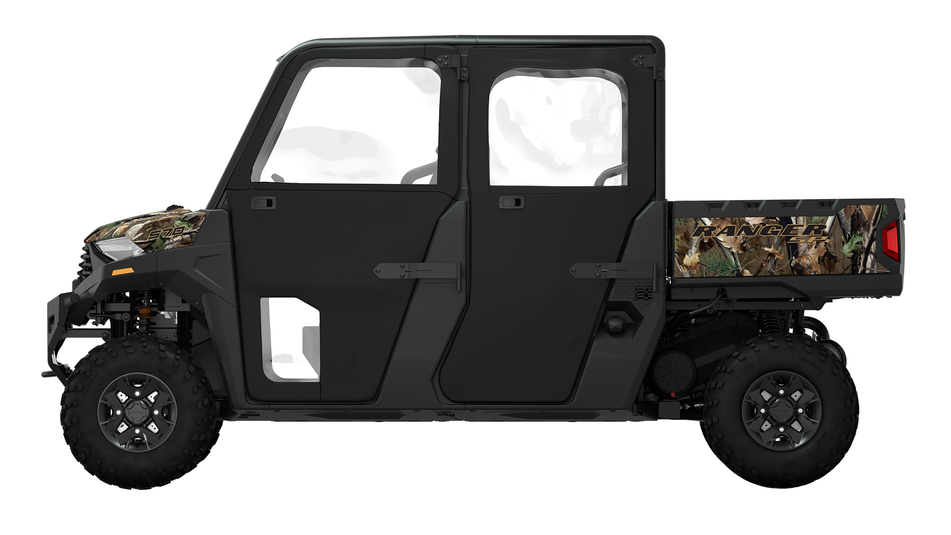 Zip Window Doors for RANGER CREW SP 570 & PRO XD CREW, Rear