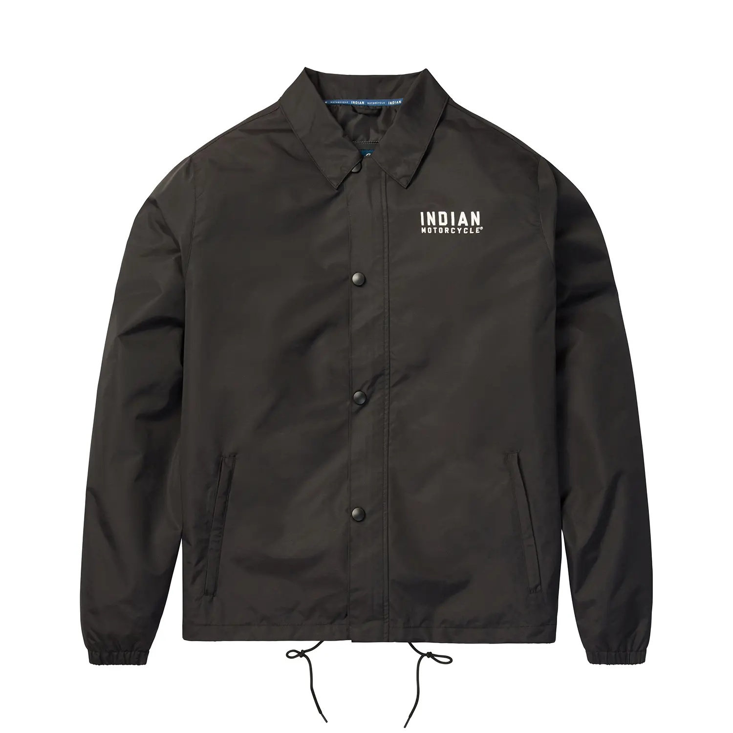 Men's Burlington Jacket, Black Indian Motorcycle