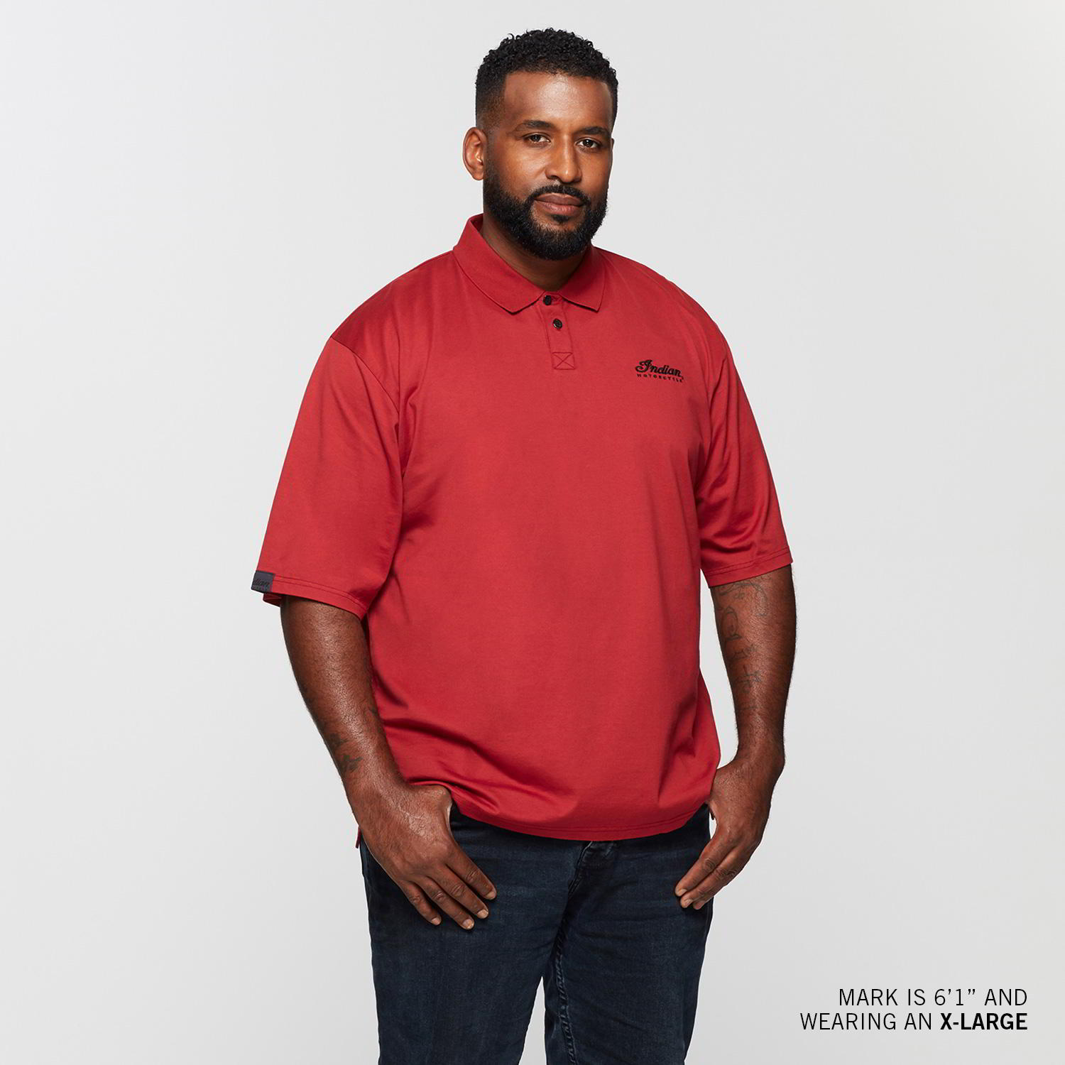 Men s Red Polo Shirt Red