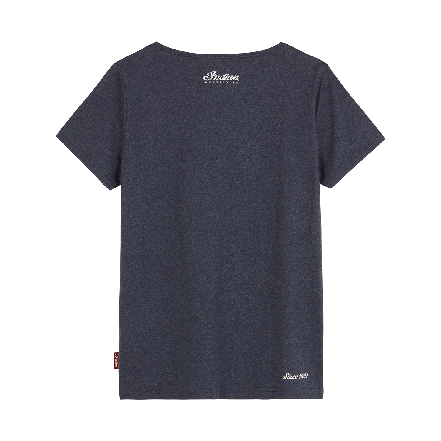 Women's Marl Script T-Shirt, Navy | Indian Motorcycle