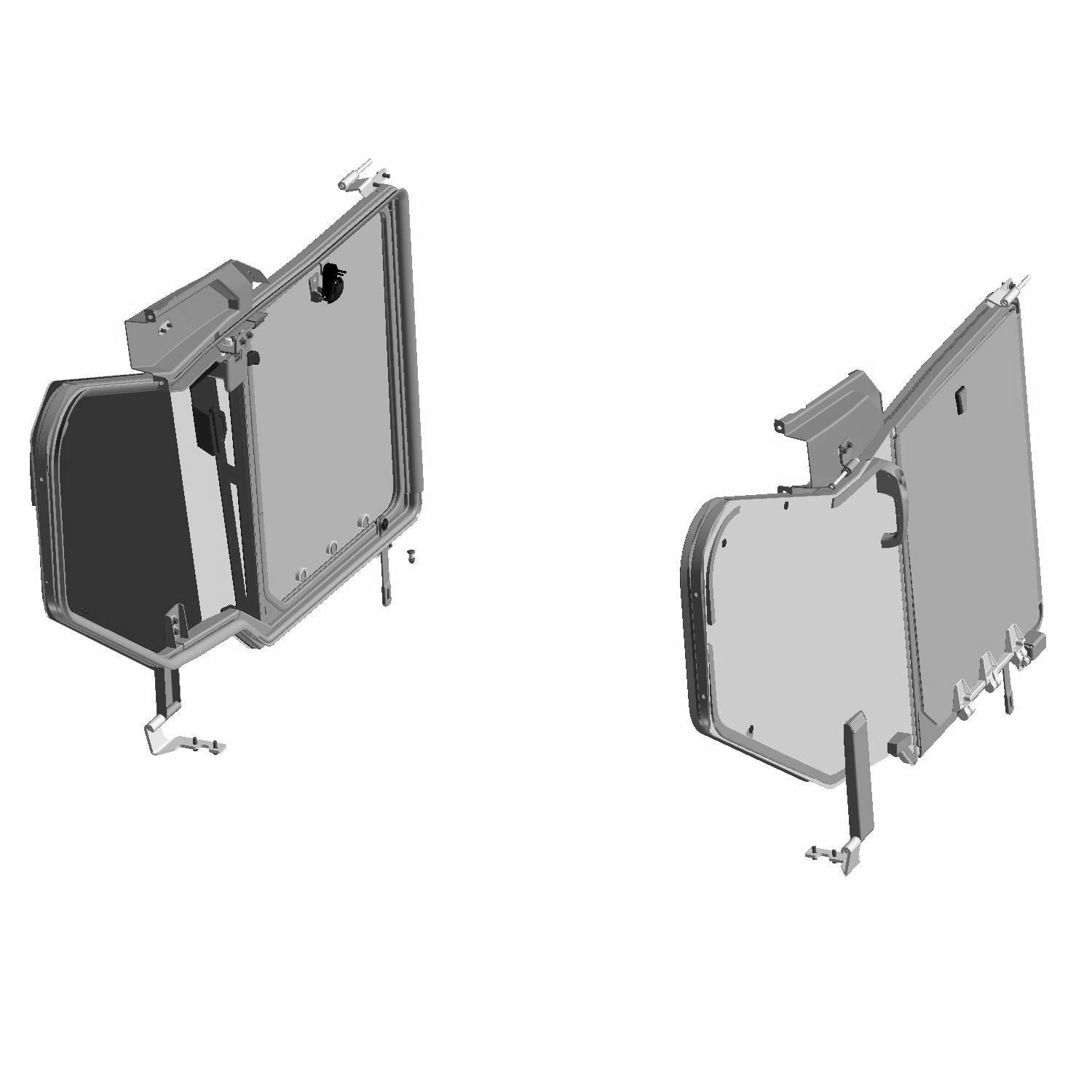ClearView Rear Doors | Polaris Commercial