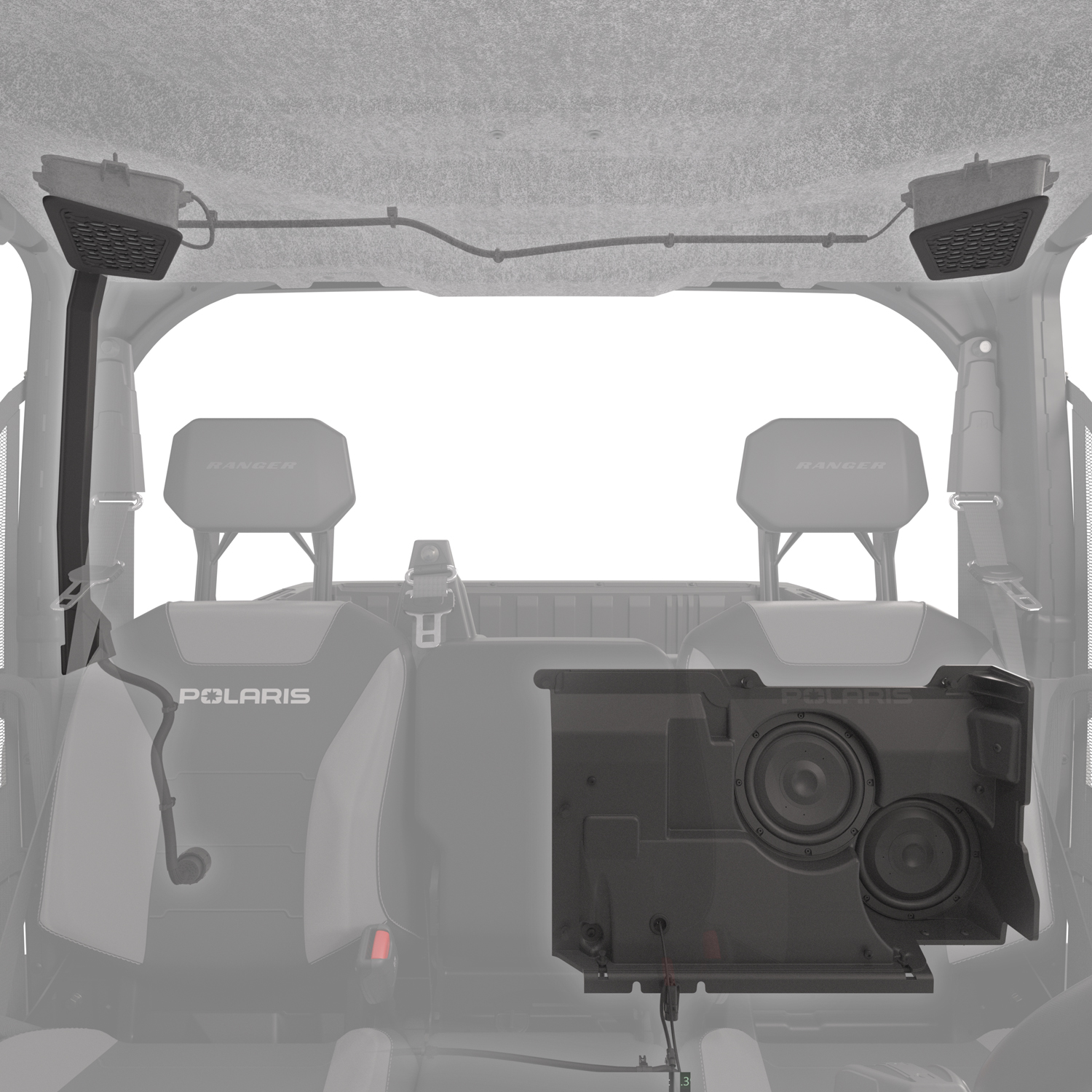 JBL® Trail Pro 4100 Rear Audio Upgrade | Polaris RANGER