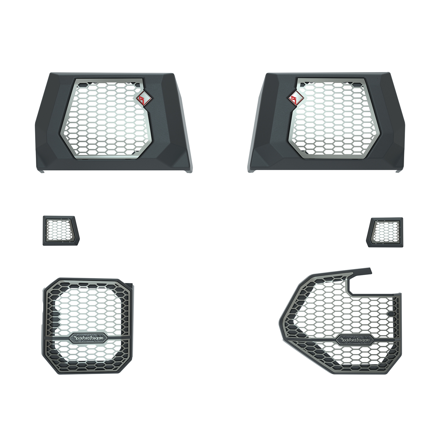 Stainless Steel Grilles by Rockford Fosgate® | Polaris RZR
