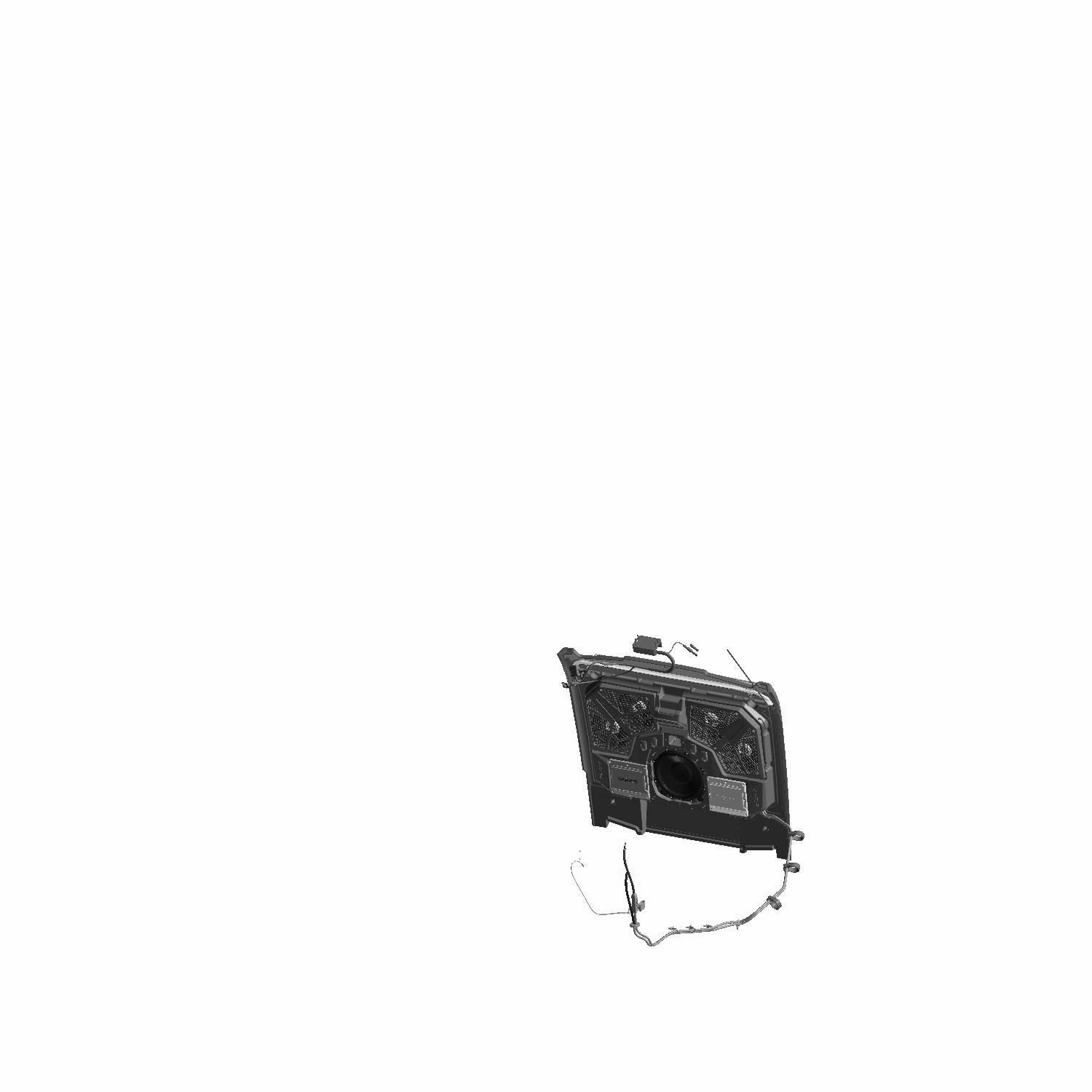 RZR Audio Roof by Rockford Fosgate®, 2-Seat, Vehicle-Integrated