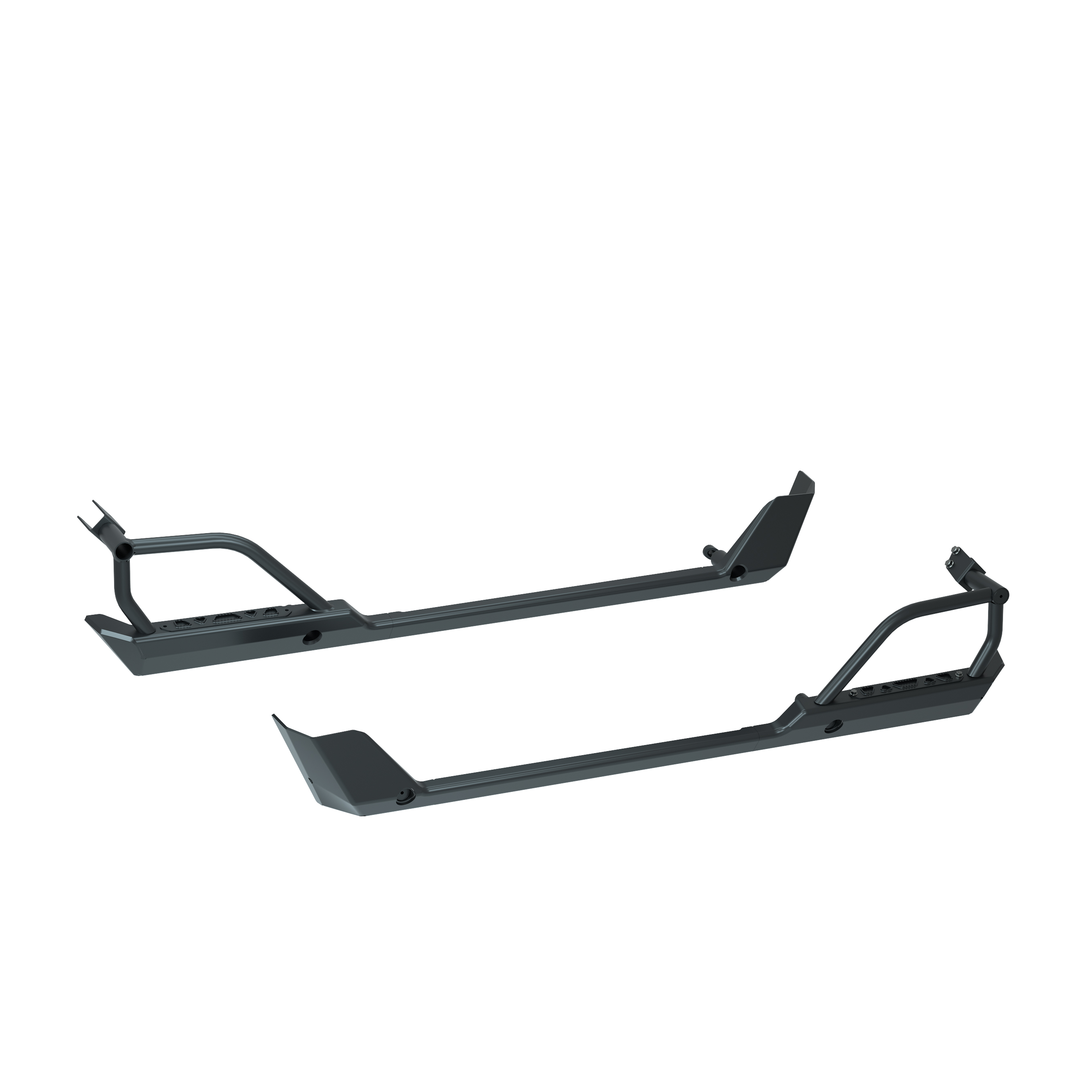 Rock Sliders with Step | Polaris RANGER