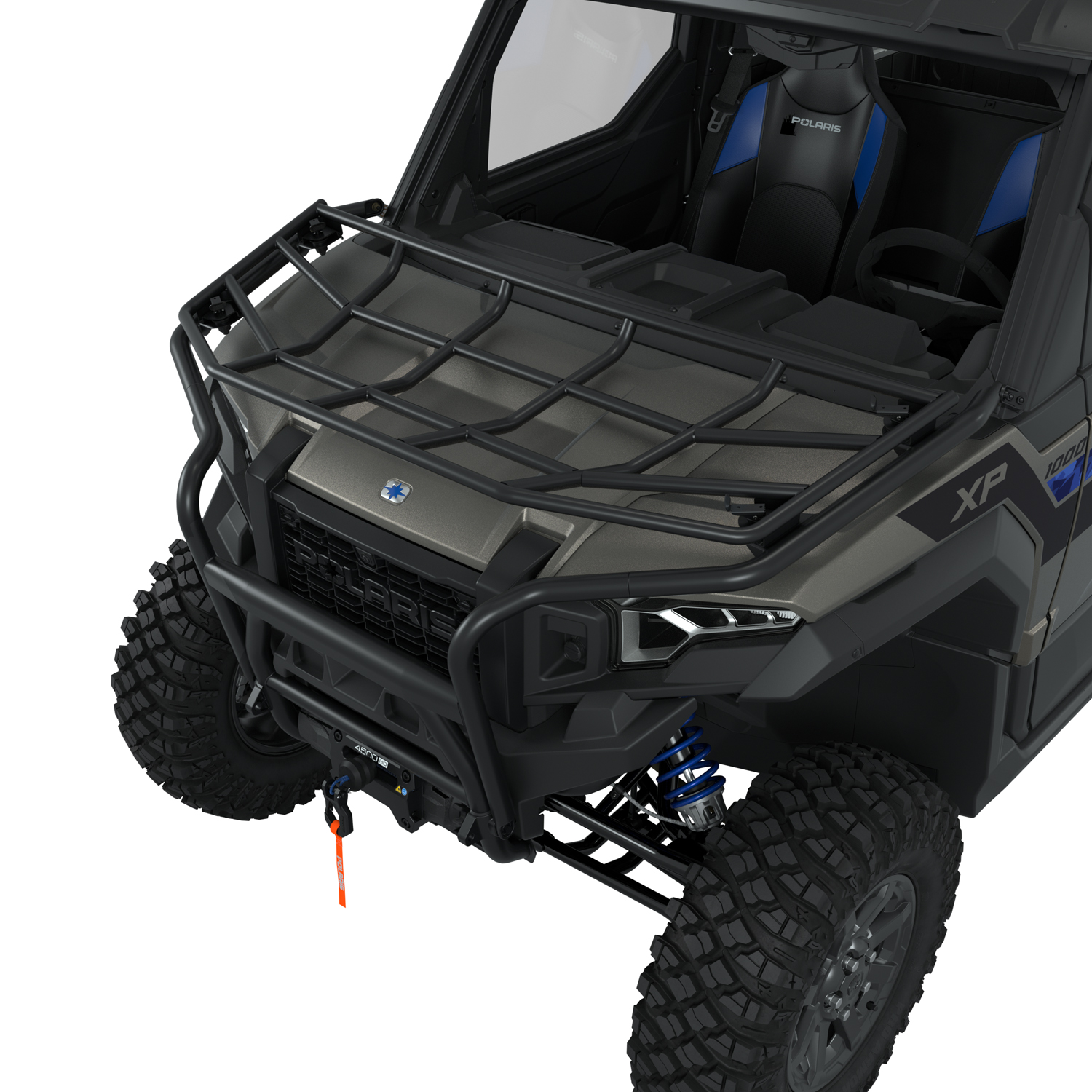 Front Hood Rack, Stock Bumper Compatible, for Polaris XPEDITION