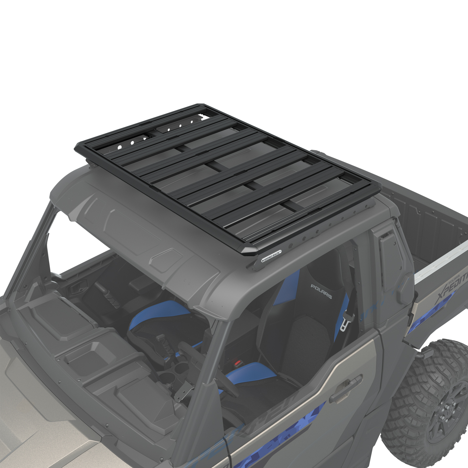 Rhino-Rack® Rear Bed Rack (Polaris XPEDITION XP and XP 5) and Roof
