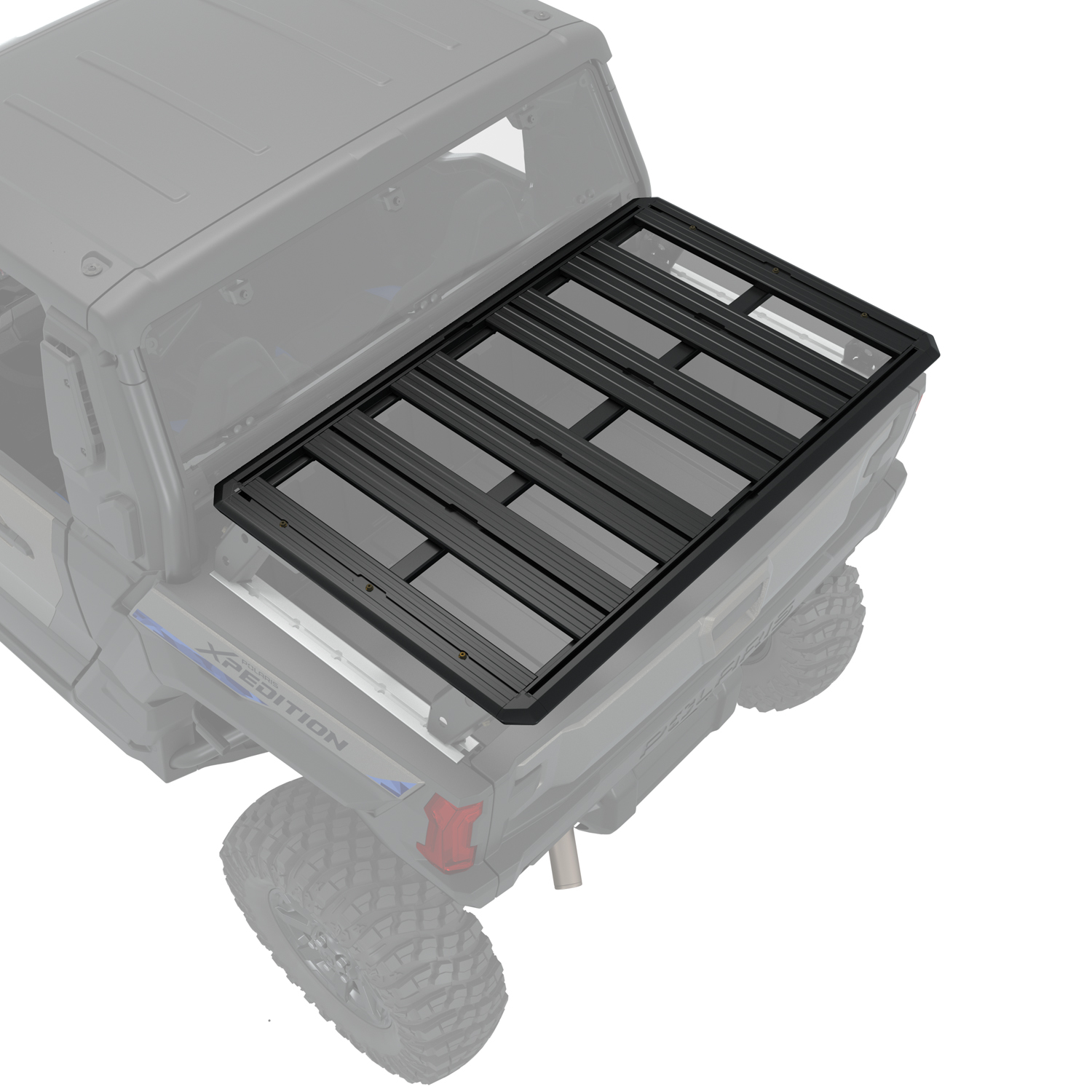 Rhino-Rack® Rear Bed Rack (Polaris XPEDITION XP and XP 5) and Roof
