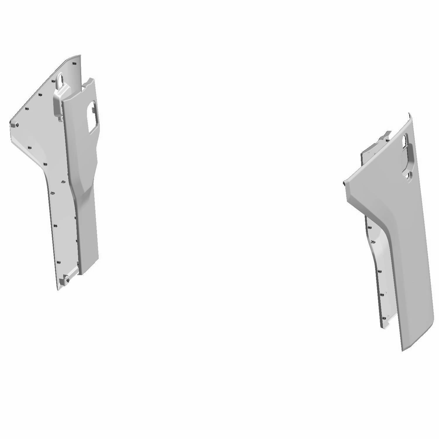 Exterior Door Accent Panels for RANGER XD 1500 & CREW, Front
