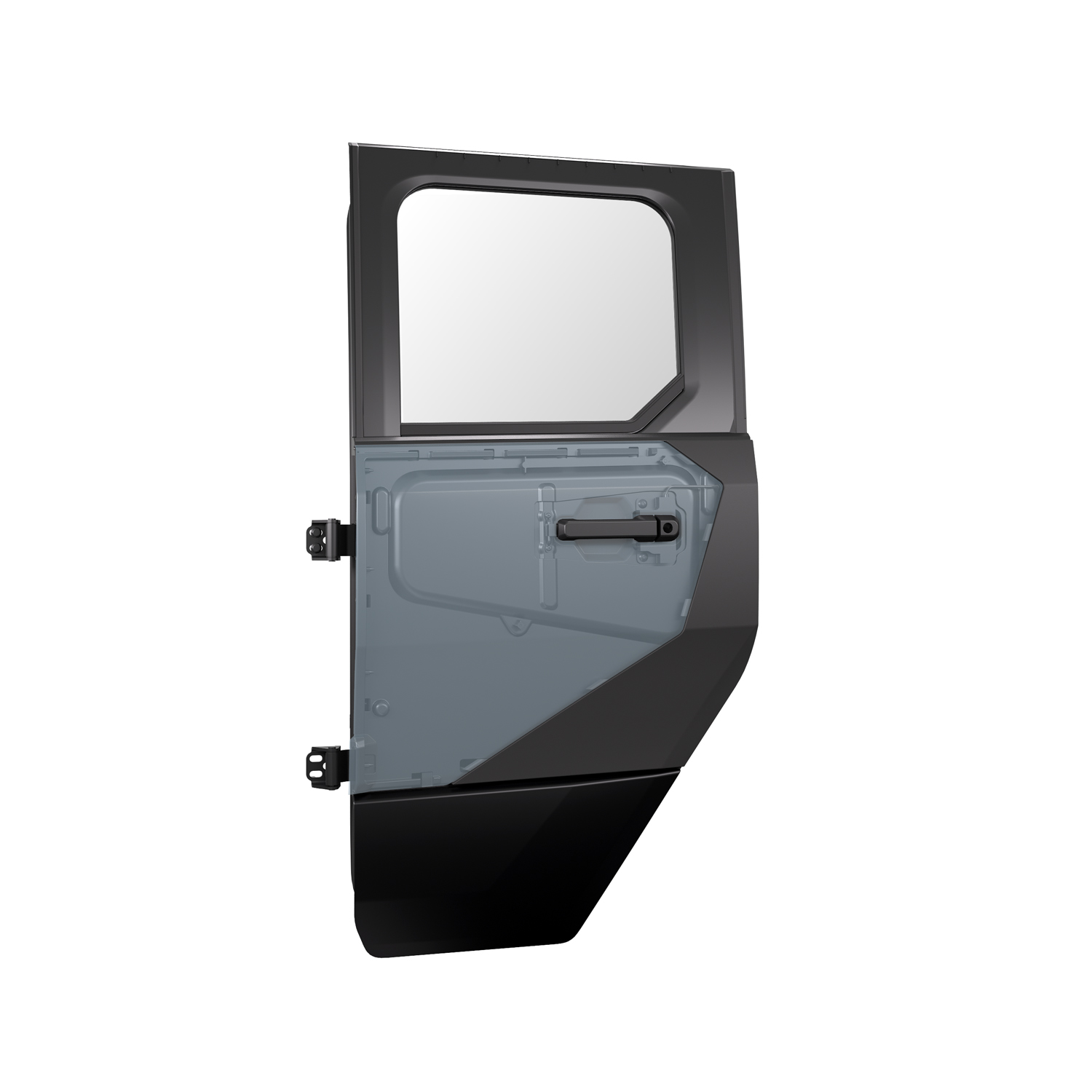 Power Window Full Doors for POLARIS XPEDITION, Rear, Poly, Set of