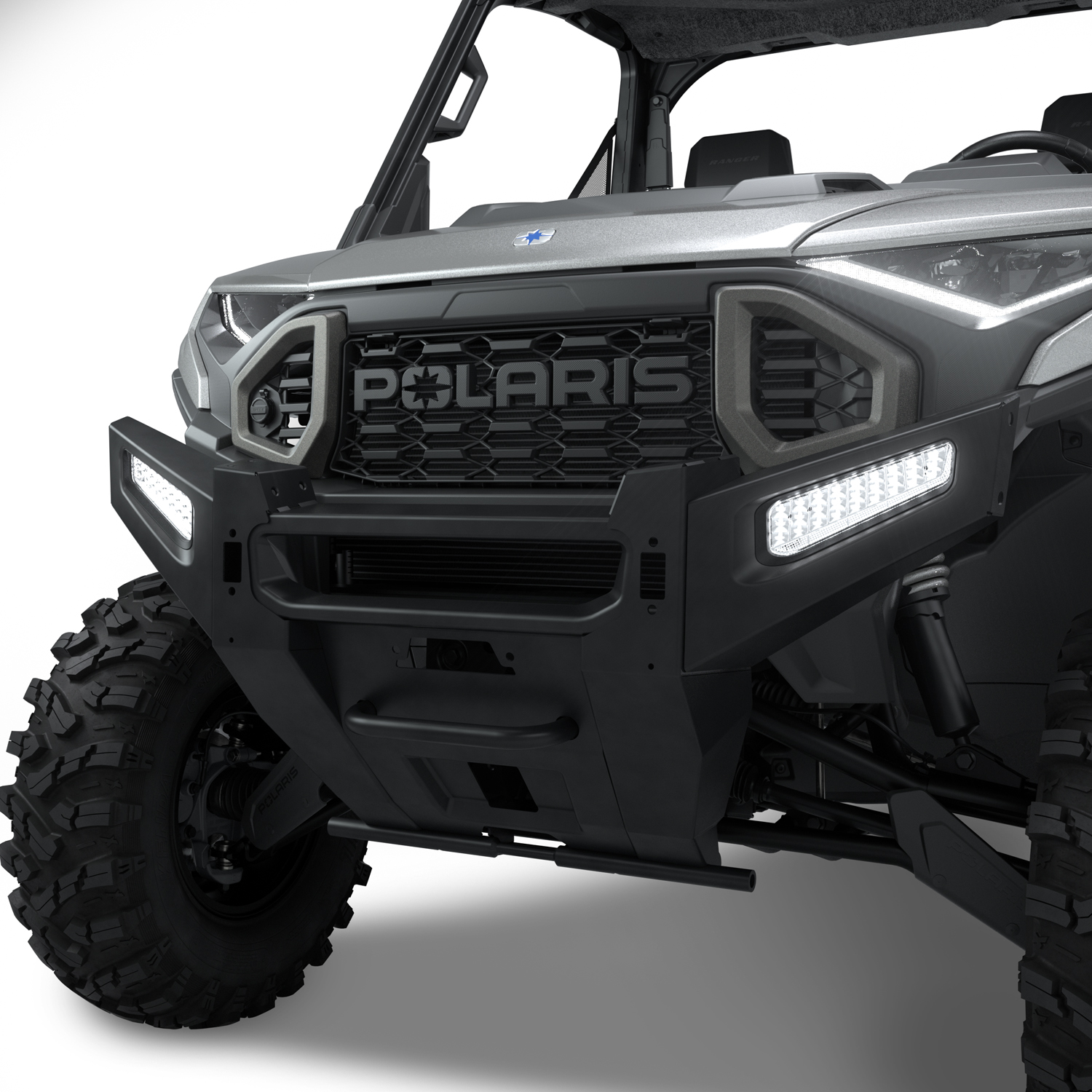Auxiliary Lights - Front Brushguard | Polaris RANGER