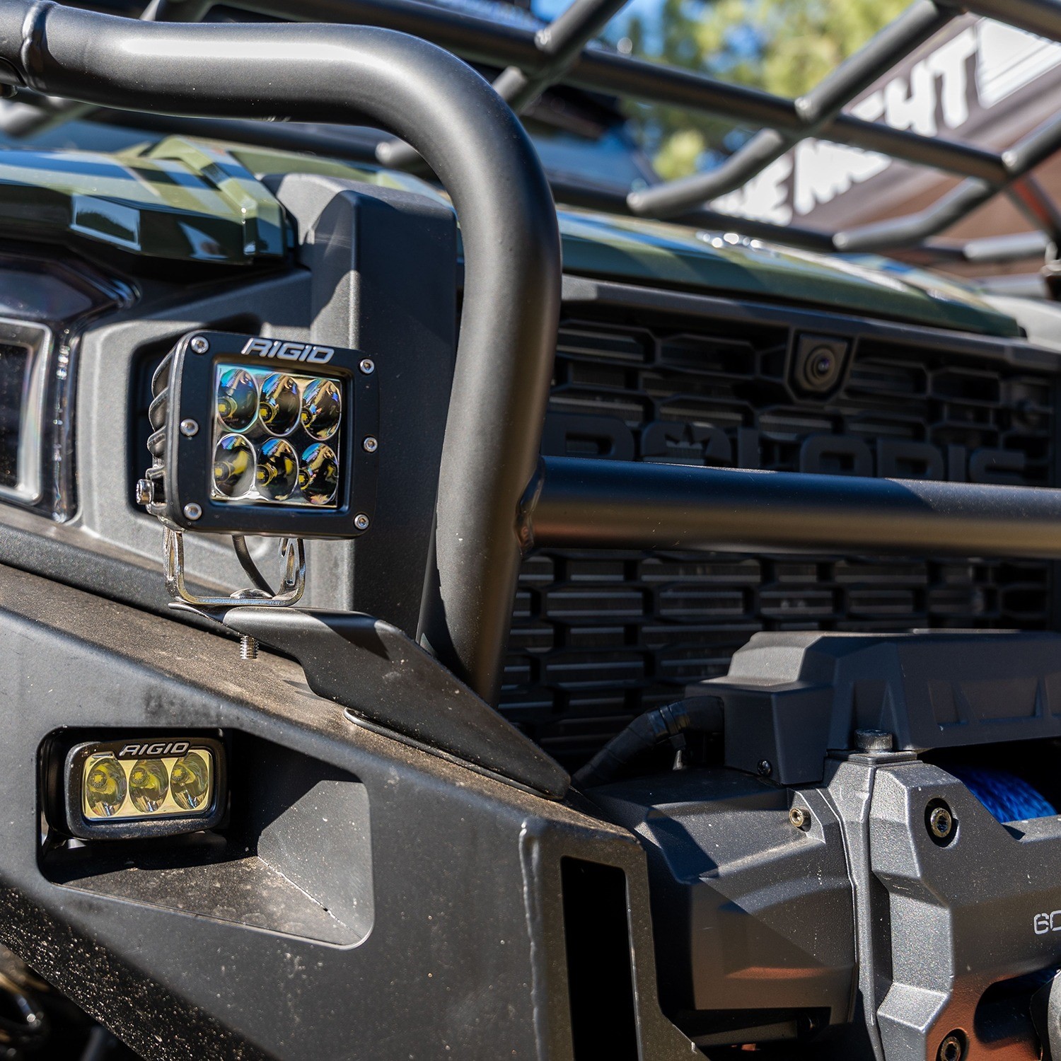 RIGID® D-Series PRO LED Light, Pair | Polaris RZR