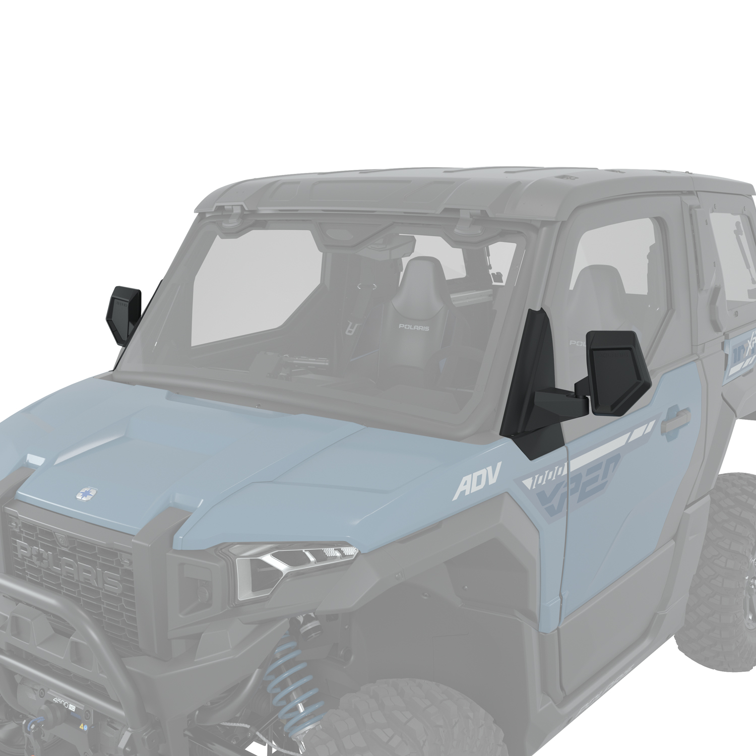 Polaris Side View Adjustable Folding Mirrors for Polaris XPEDITION