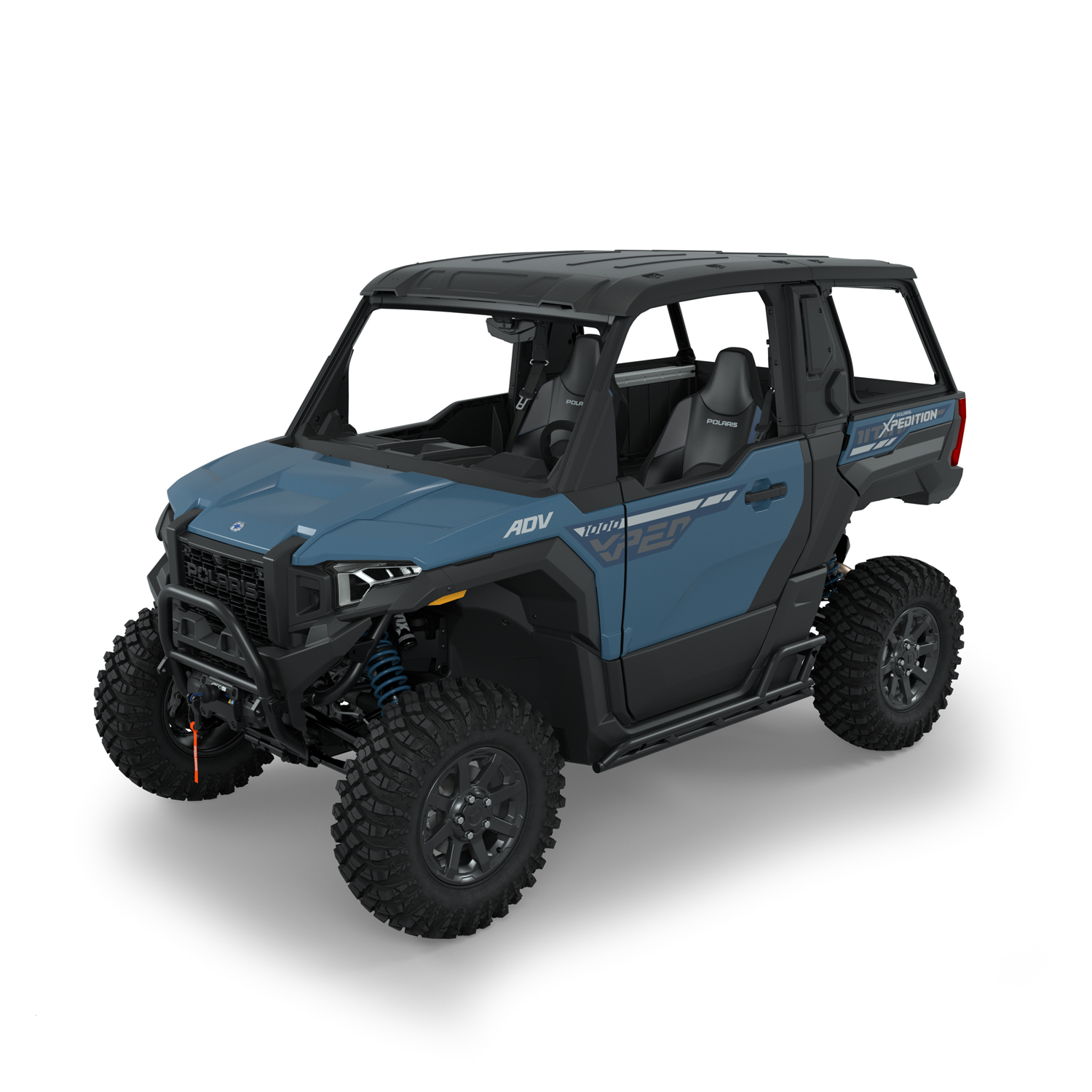 Heavy Duty Kick Out Rock Sliders, 2-Seat | Polaris XPEDITION