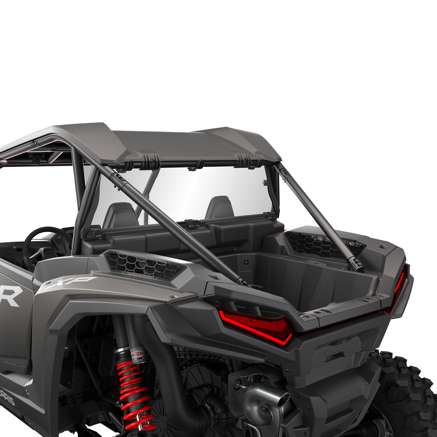 Lock & Ride Rear Panel - Hard Coat Poly | Polaris RZR