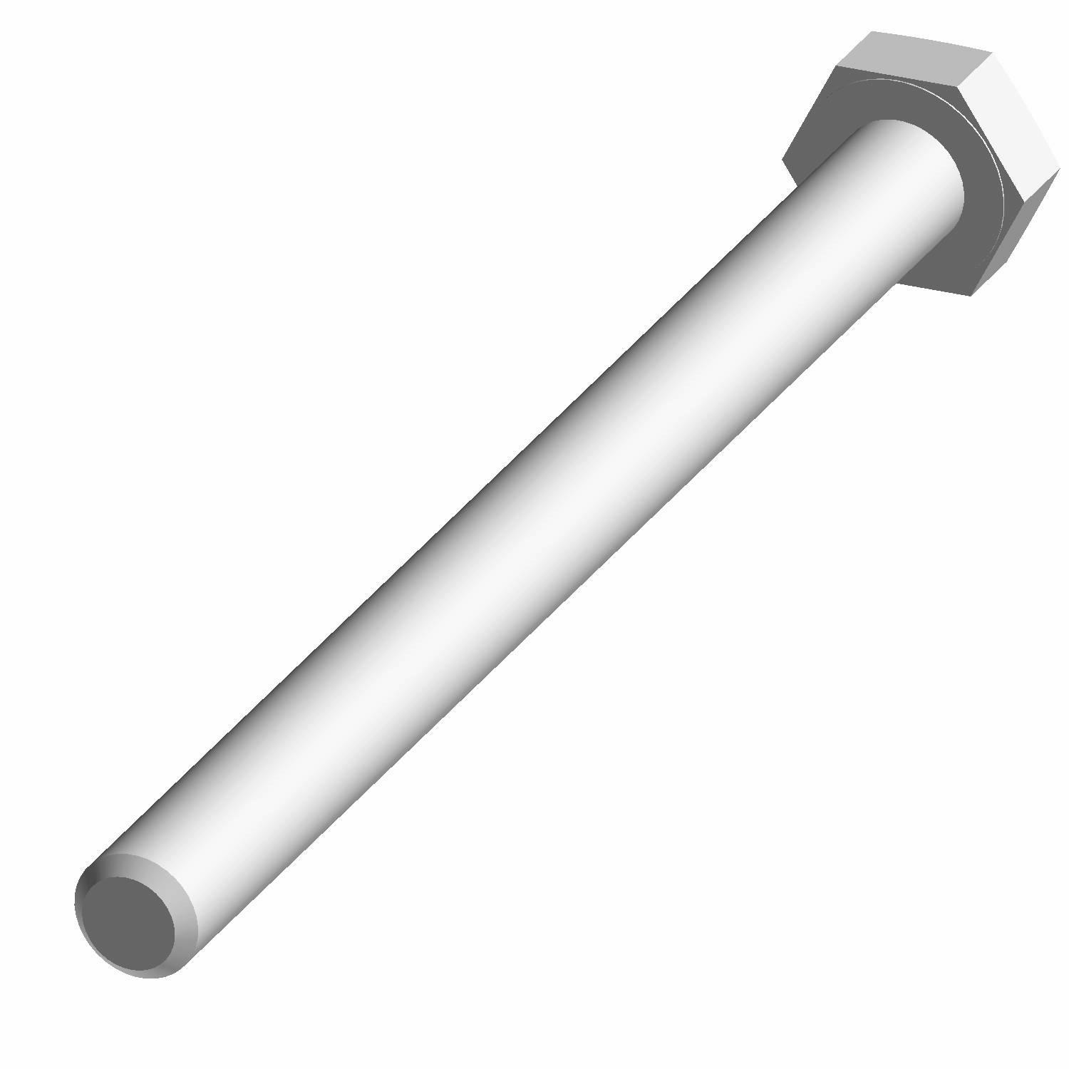 Replacement Screw, Hex Head, (M10 x 1.5 x 125 mm), Part 7528284