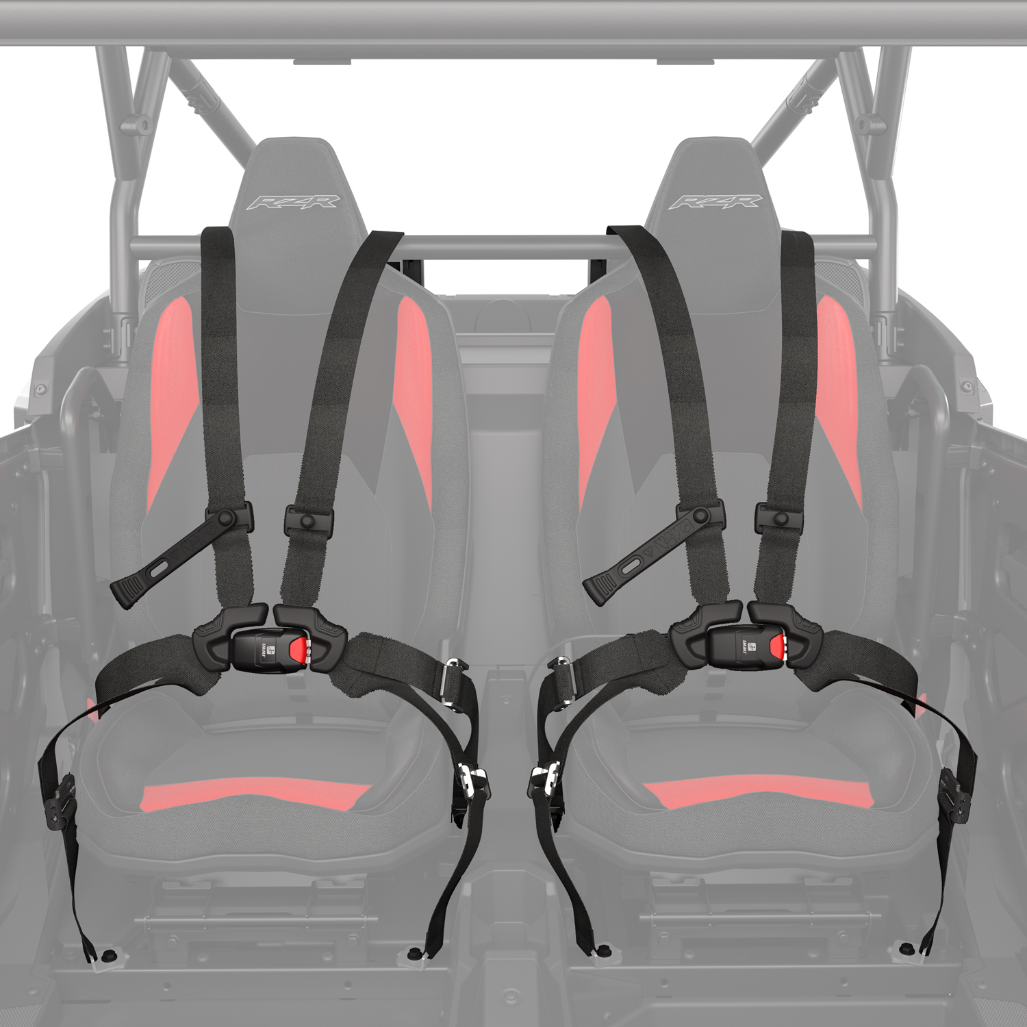 Click6 Harness Kit - Rear, 4-Seat | Polaris RZR