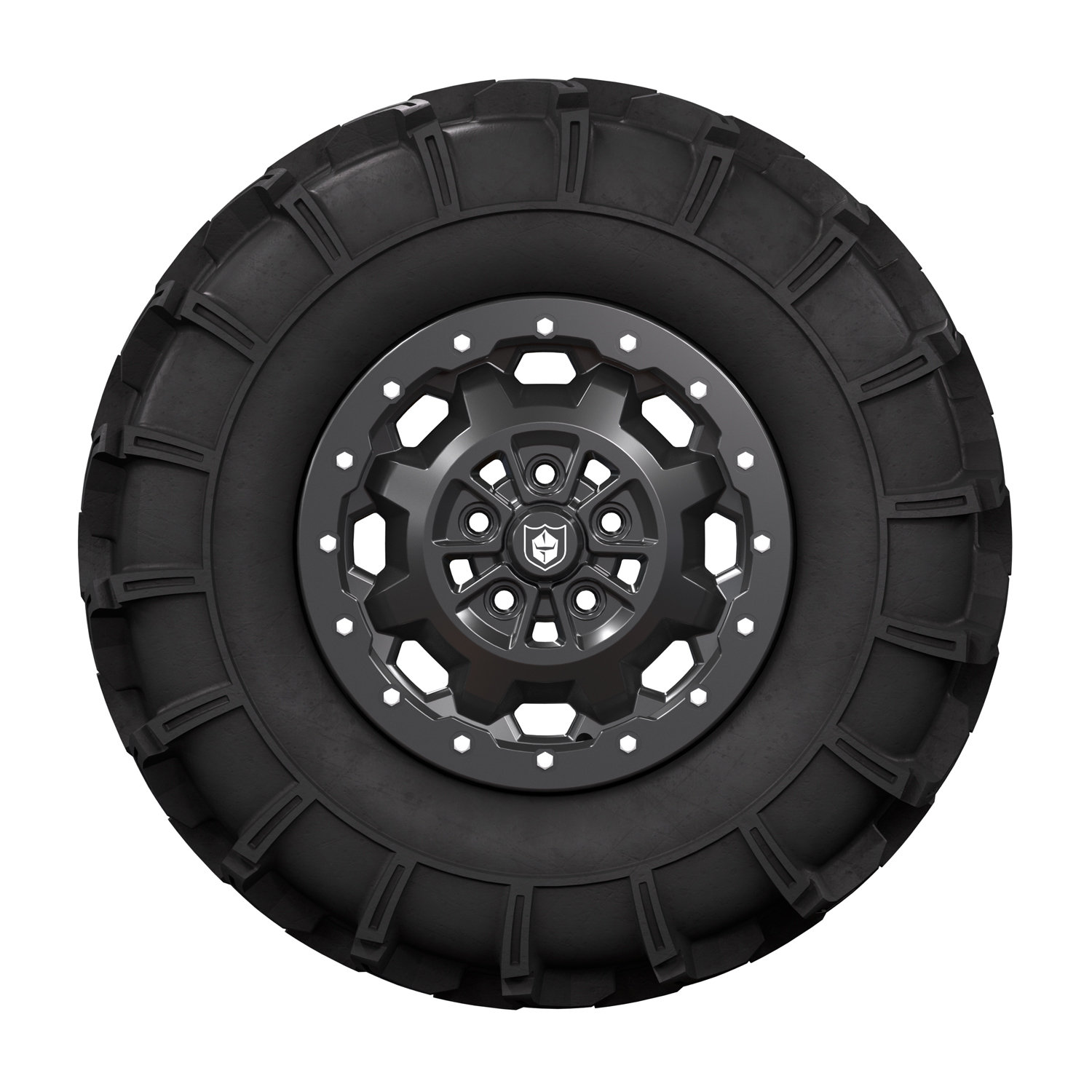 Pro Armor Wheel & Tire Set: 5304 Beadlock & Mud XC, 30