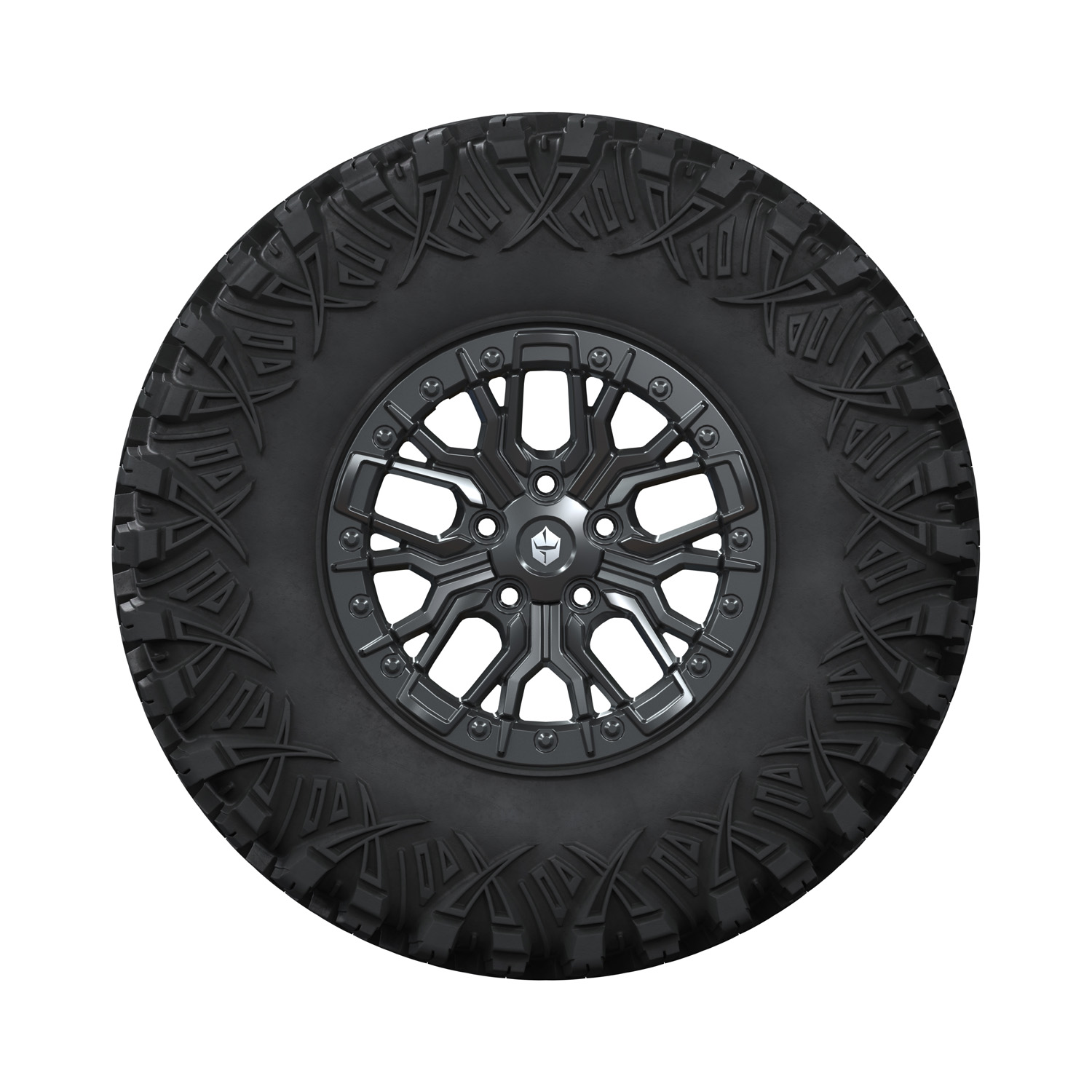 Pro Armor Wheel & Tire Set: 5307 Beadlock & Crawler XG, 32