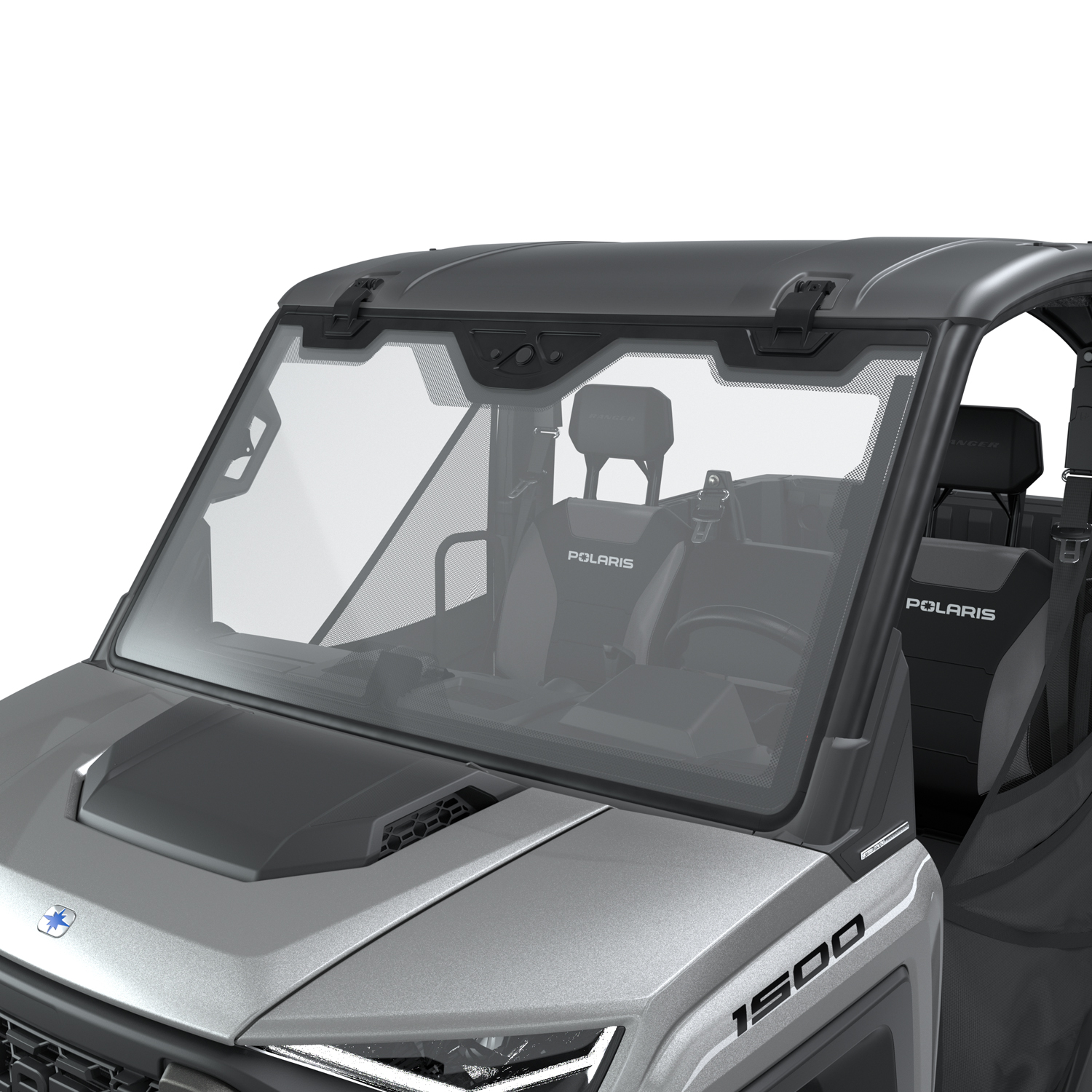Fixed Windshield, Glass | Polaris RANGER EN-CA