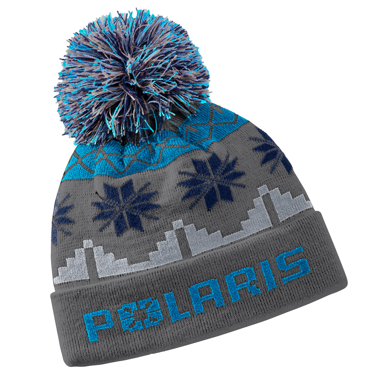 Polaris Fair Isle Pom Beanie | Polaris Off-Road