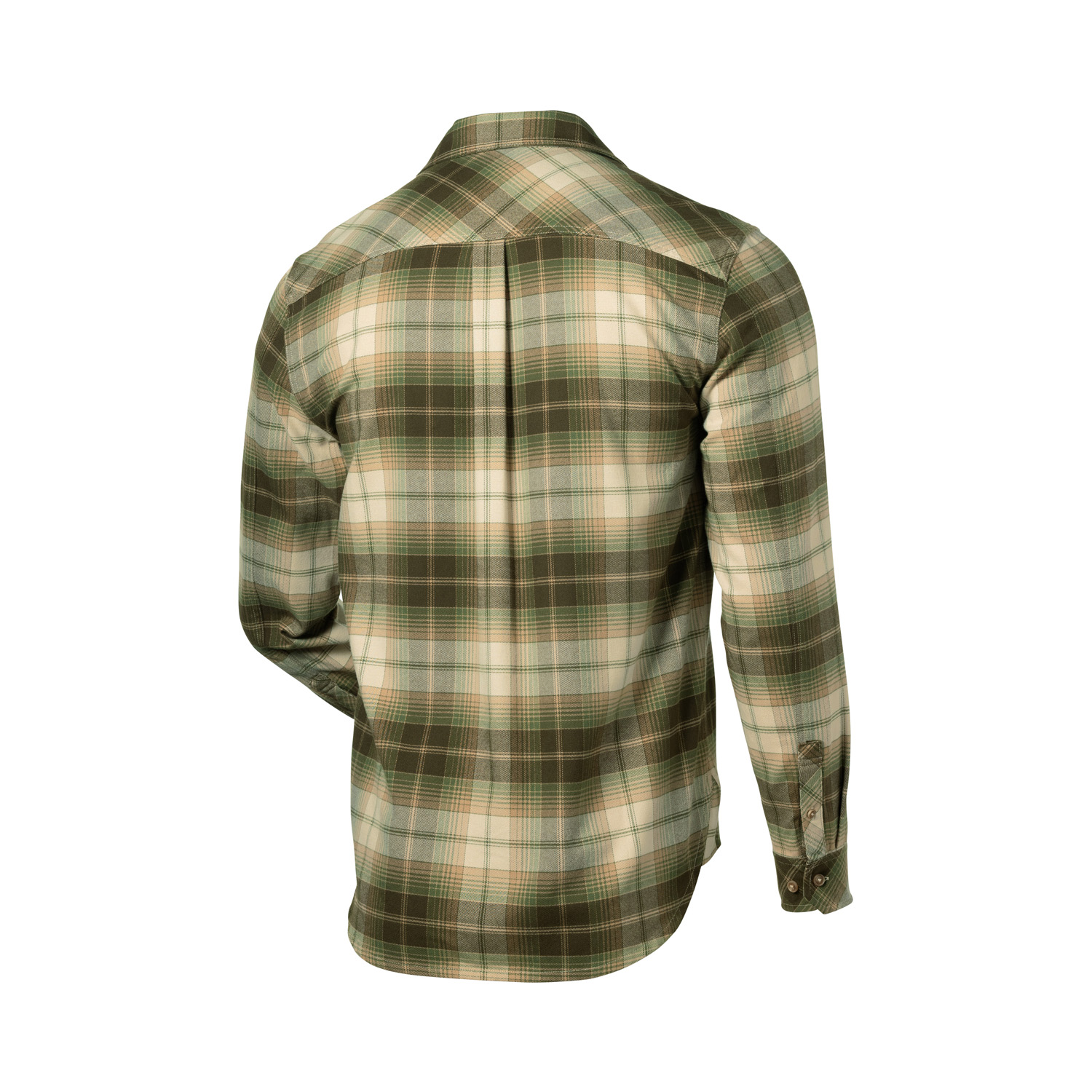 Polaris Men's Plaid Flannel Shirt - Picture 4 of 4
