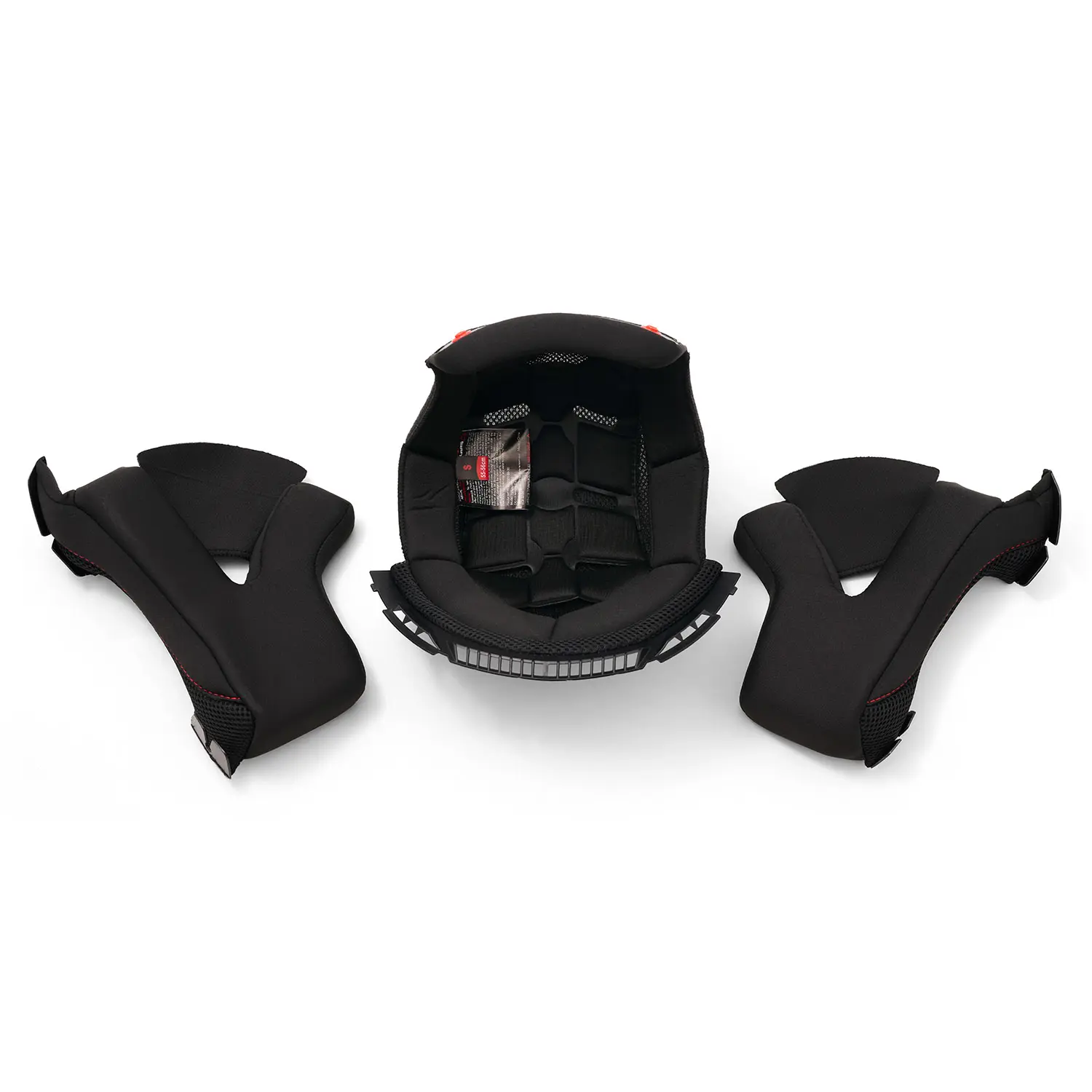 bike helmet padding material Yzpacc Motorcycle Liner Top Pad Universal Replacement Foam Pad with Adhesive Hook Loop Circles Set : Automotive more comfortable fit. Helmet Padding Kit, Universal Foam