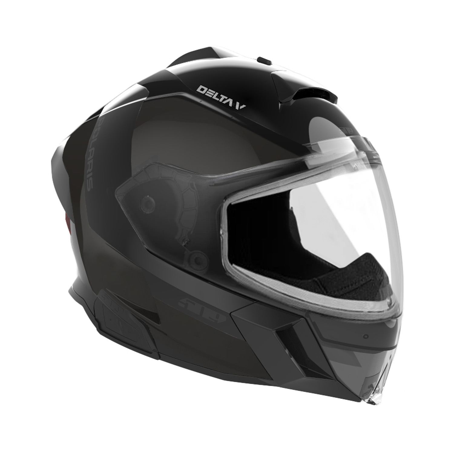 509 Delta V Commander Helmet, Black | Timbersled Snow Bike Systems