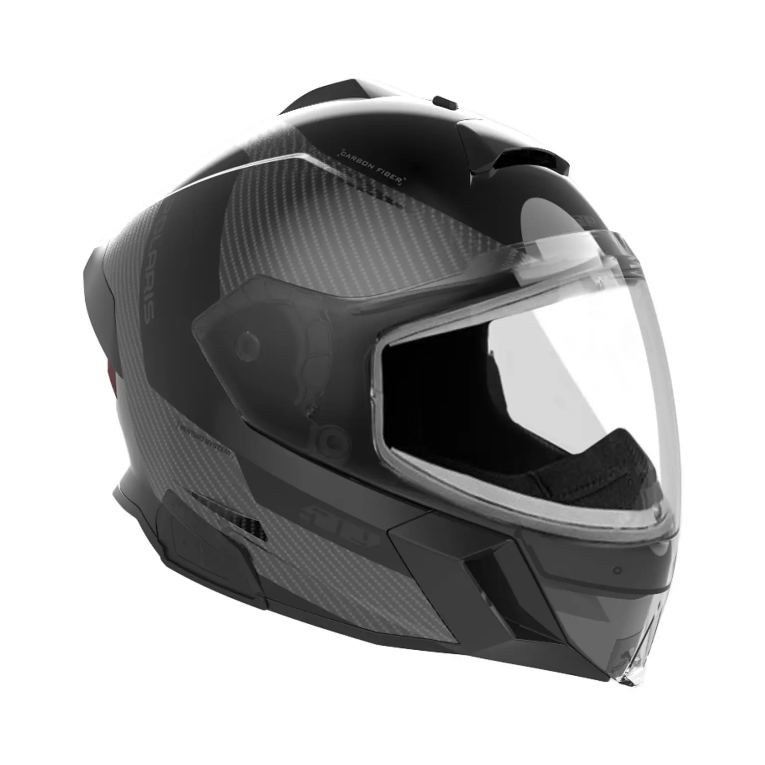 commander motorcycle helmet Mach V Carbon Blacktop / LG ready DMC mesh network 509 Delta V Carbon Fiber